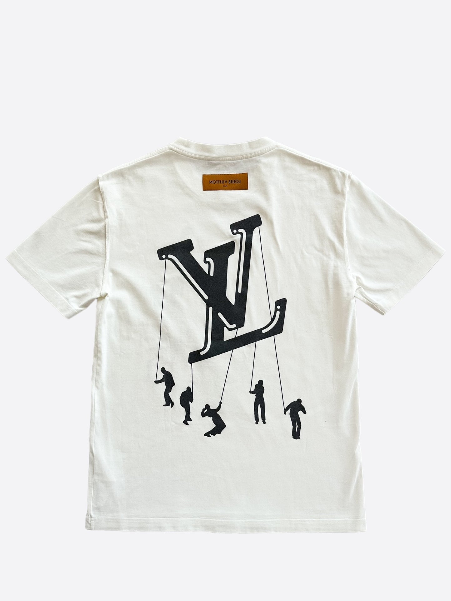 Louis Vuitton White Floating Men T-Shirt