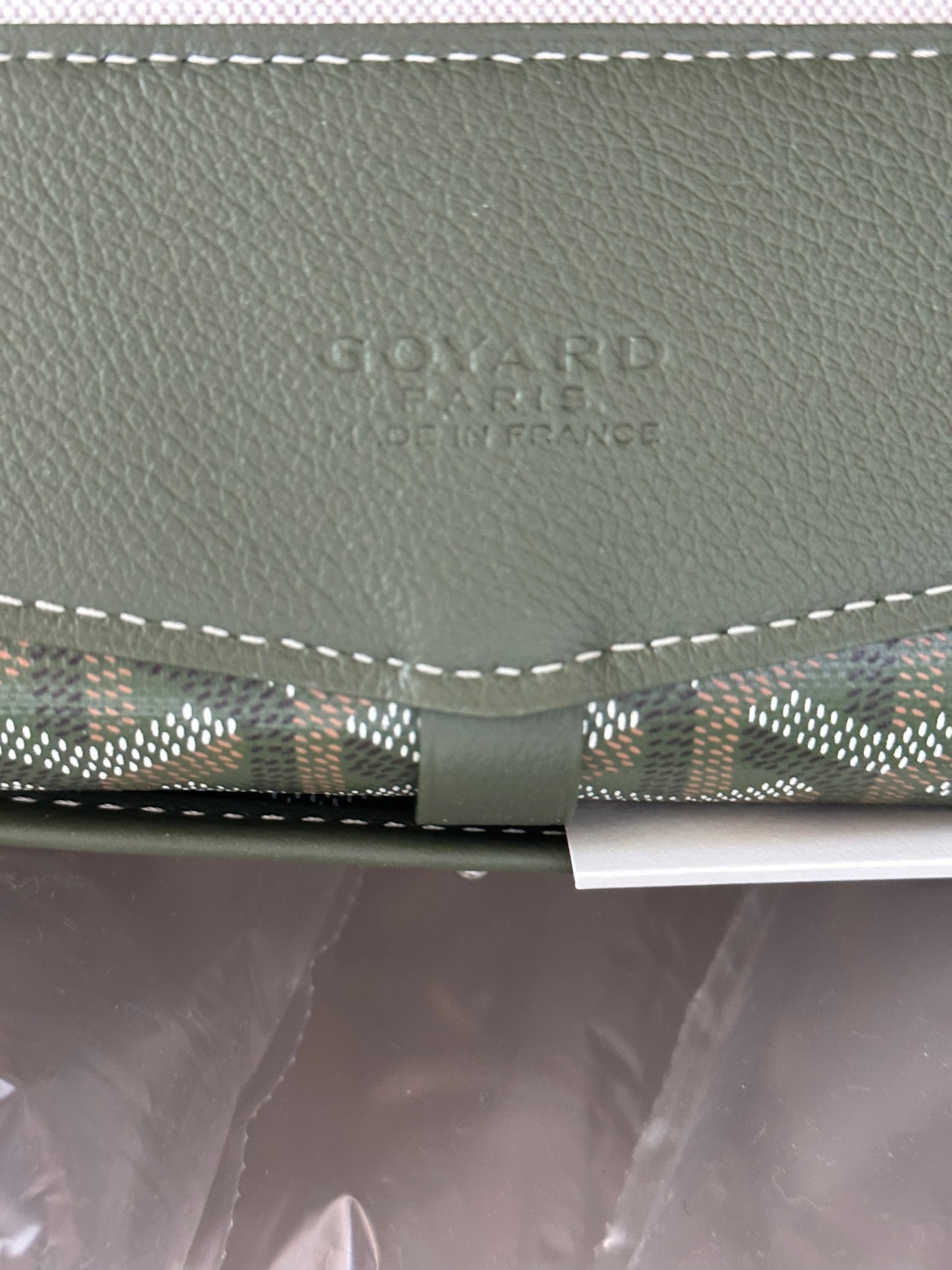 Goyard Khaki Cisalpin Backpack
