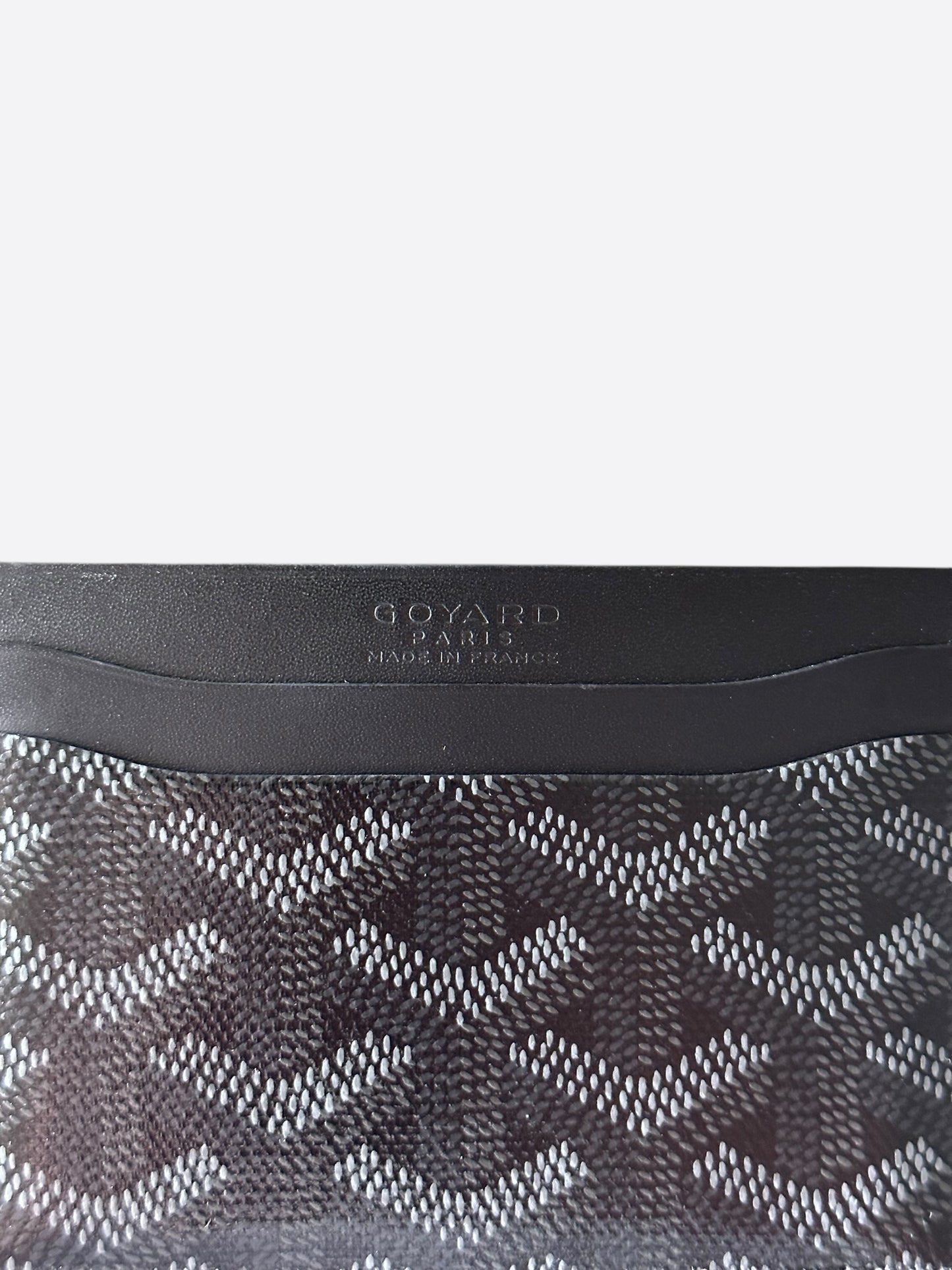 Goyard Jet Black Saint Sulpice Card Holder