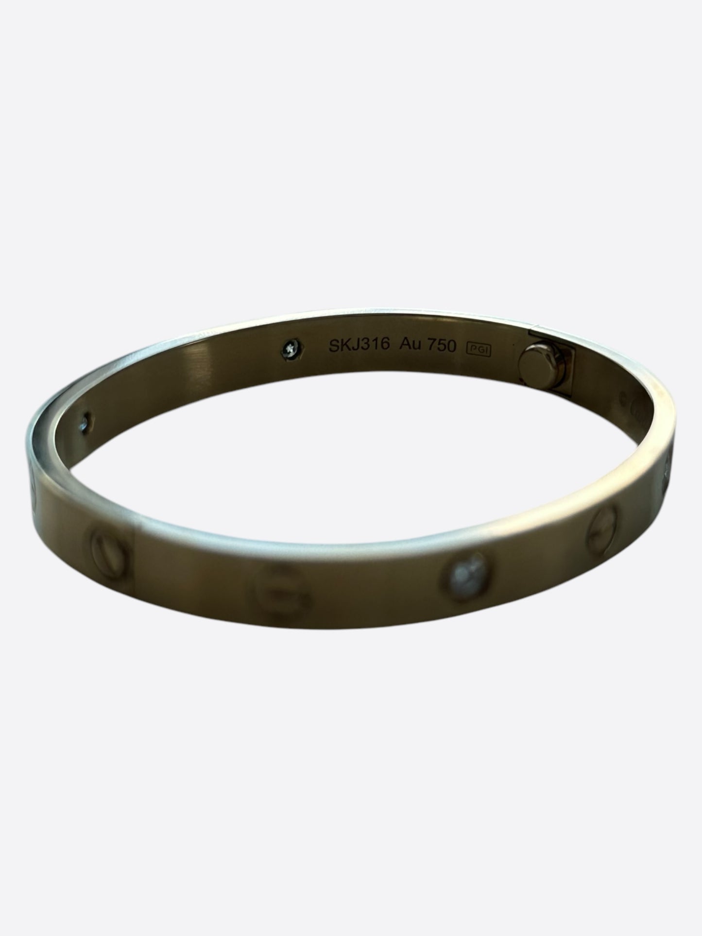 Cartier Yellow Gold & Diamond Love Bracelet