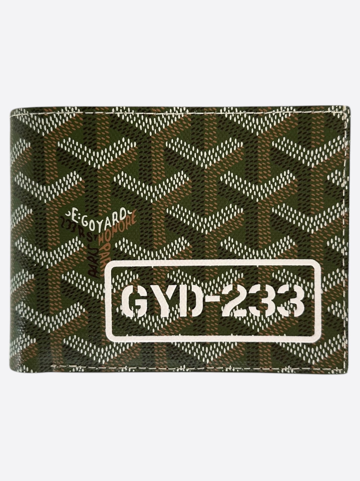 Goyard Khaki Victoire Wallet