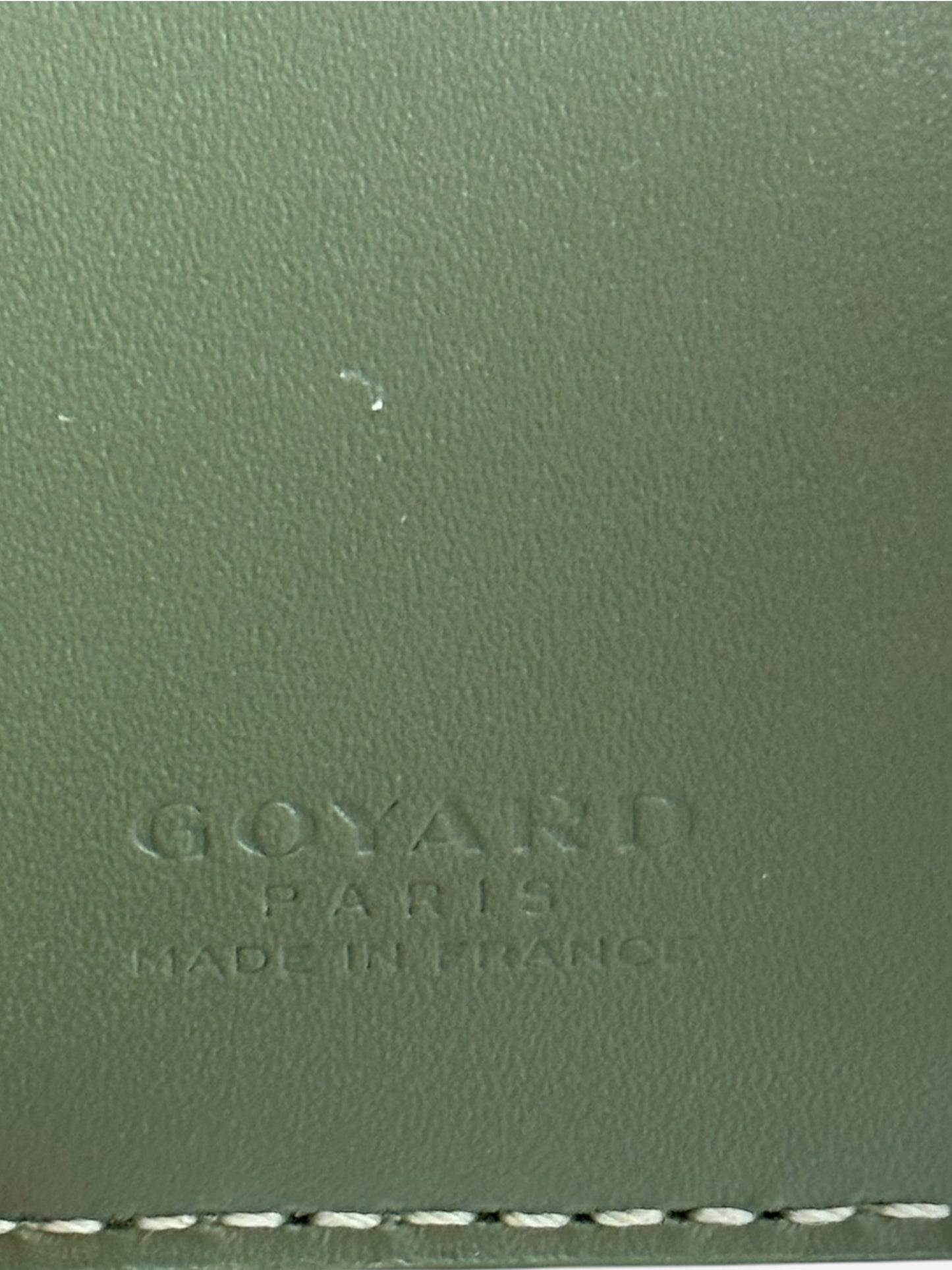 Goyard Khaki Victoire Wallet