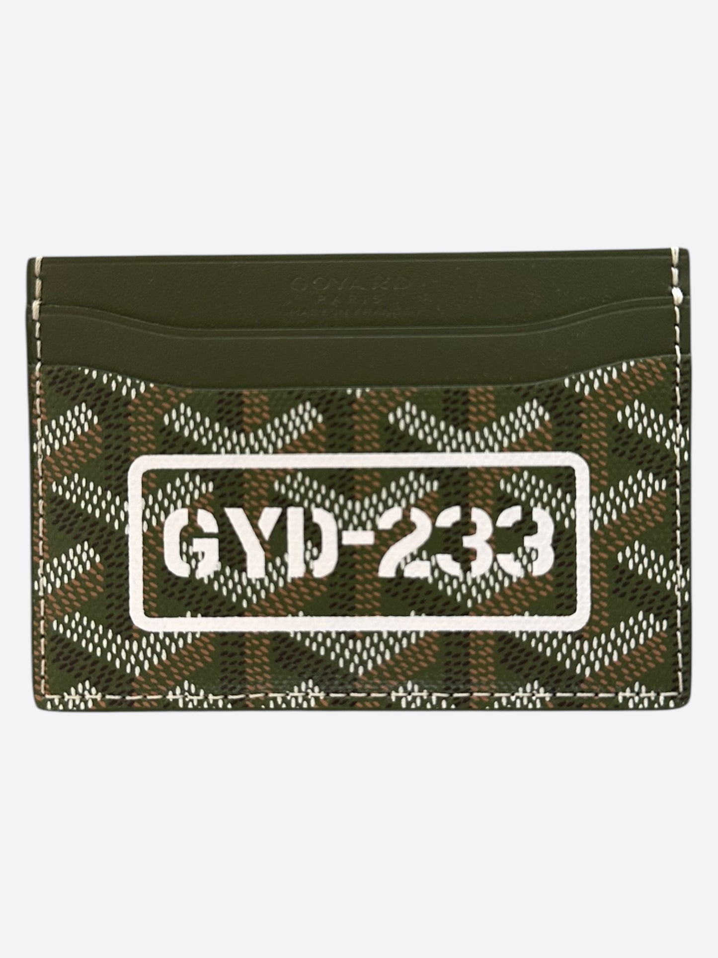 Goyard Khaki Saint Sulpice Card Holder