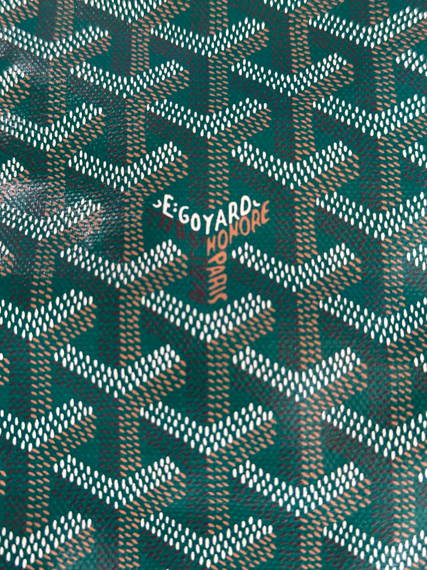 Goyard Green St. Louis PM Tote Bag