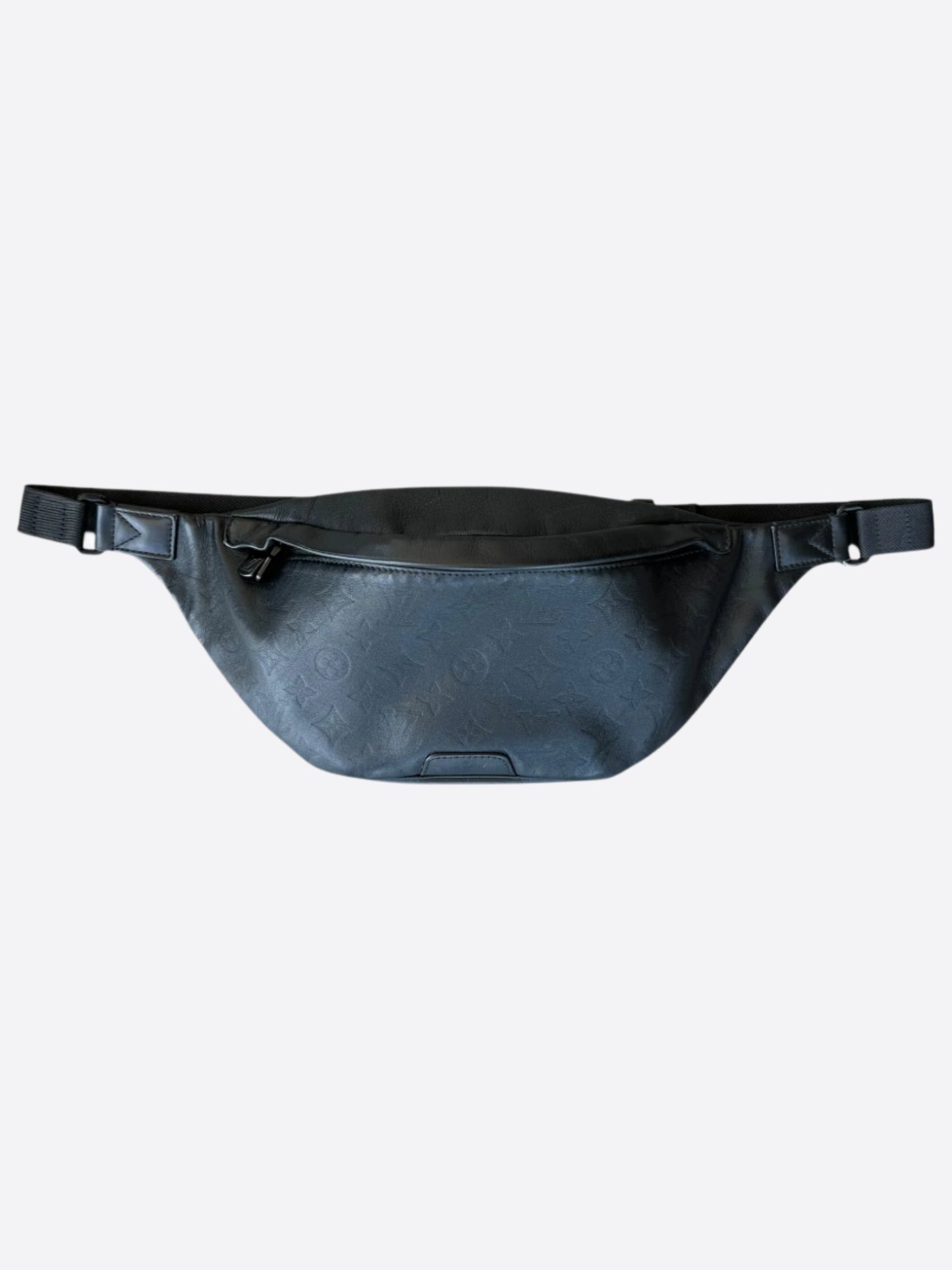 Louis Vuitton Black Monogram Shadow Discovery Bumbag