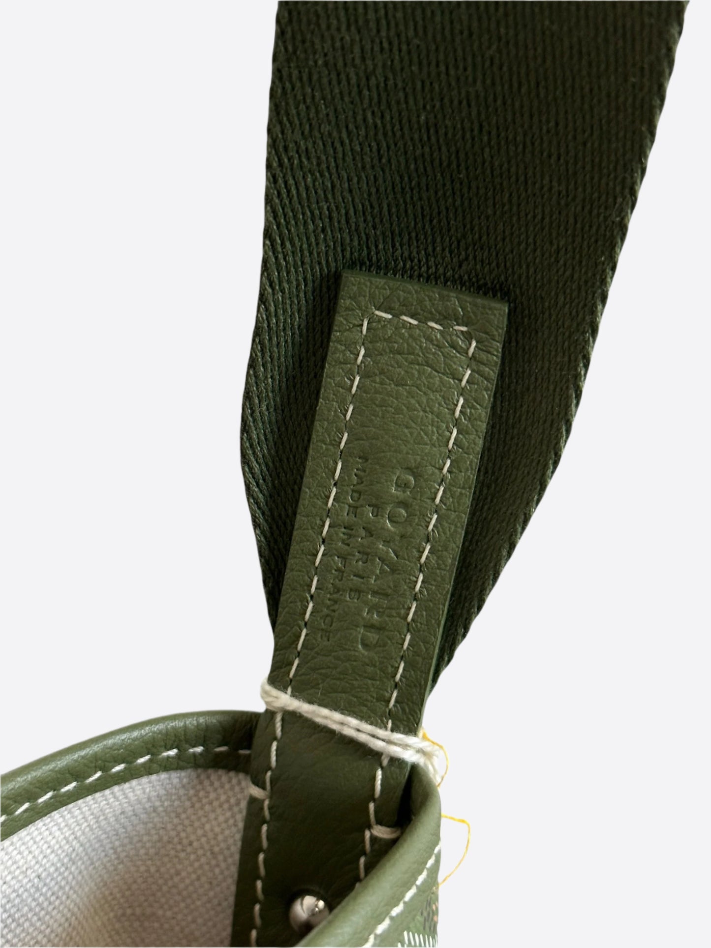 Goyard Khaki Capetien MM Messenger Bag