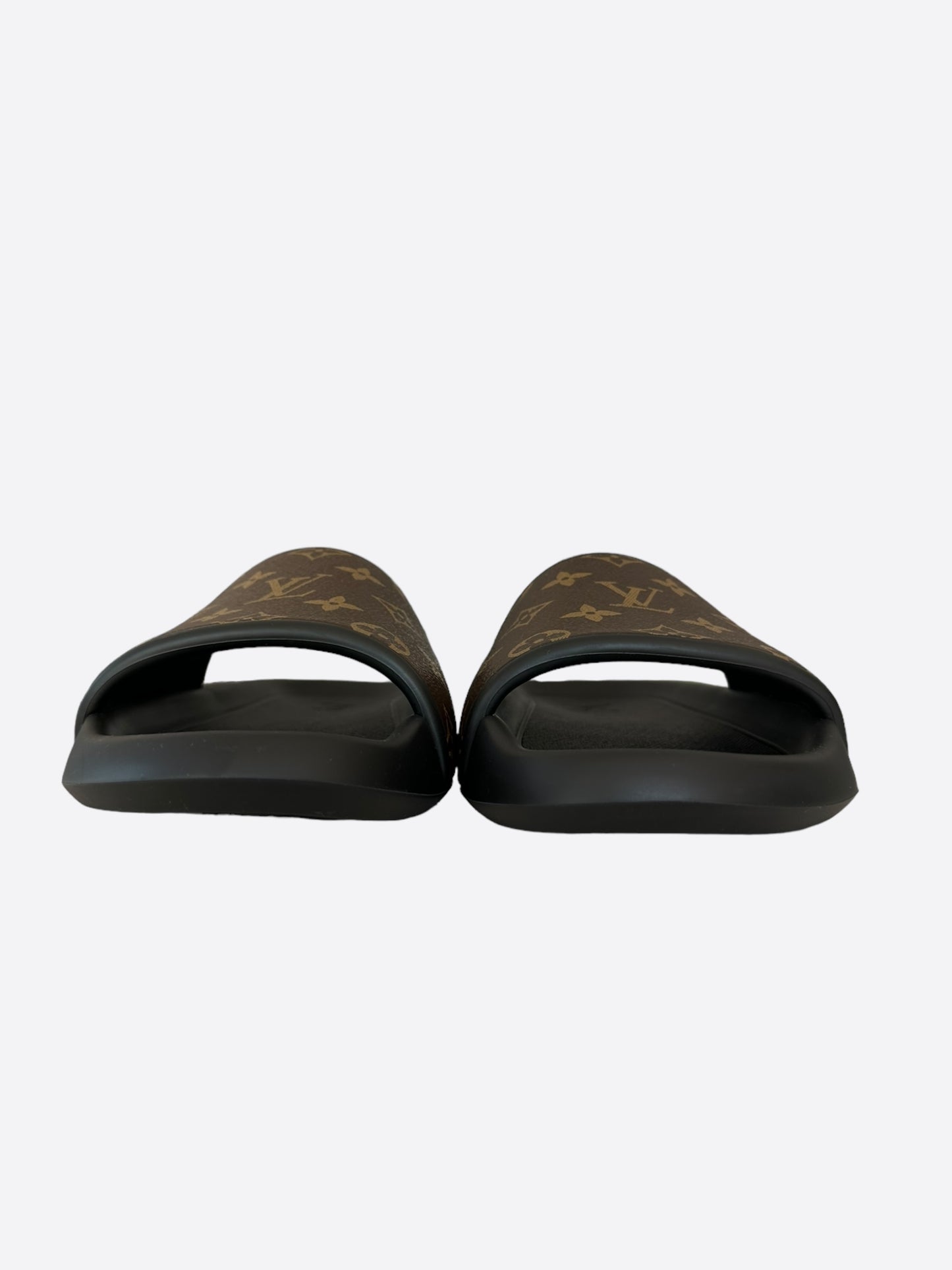 Louis Vuitton Brown Monogram Waterfront Mule