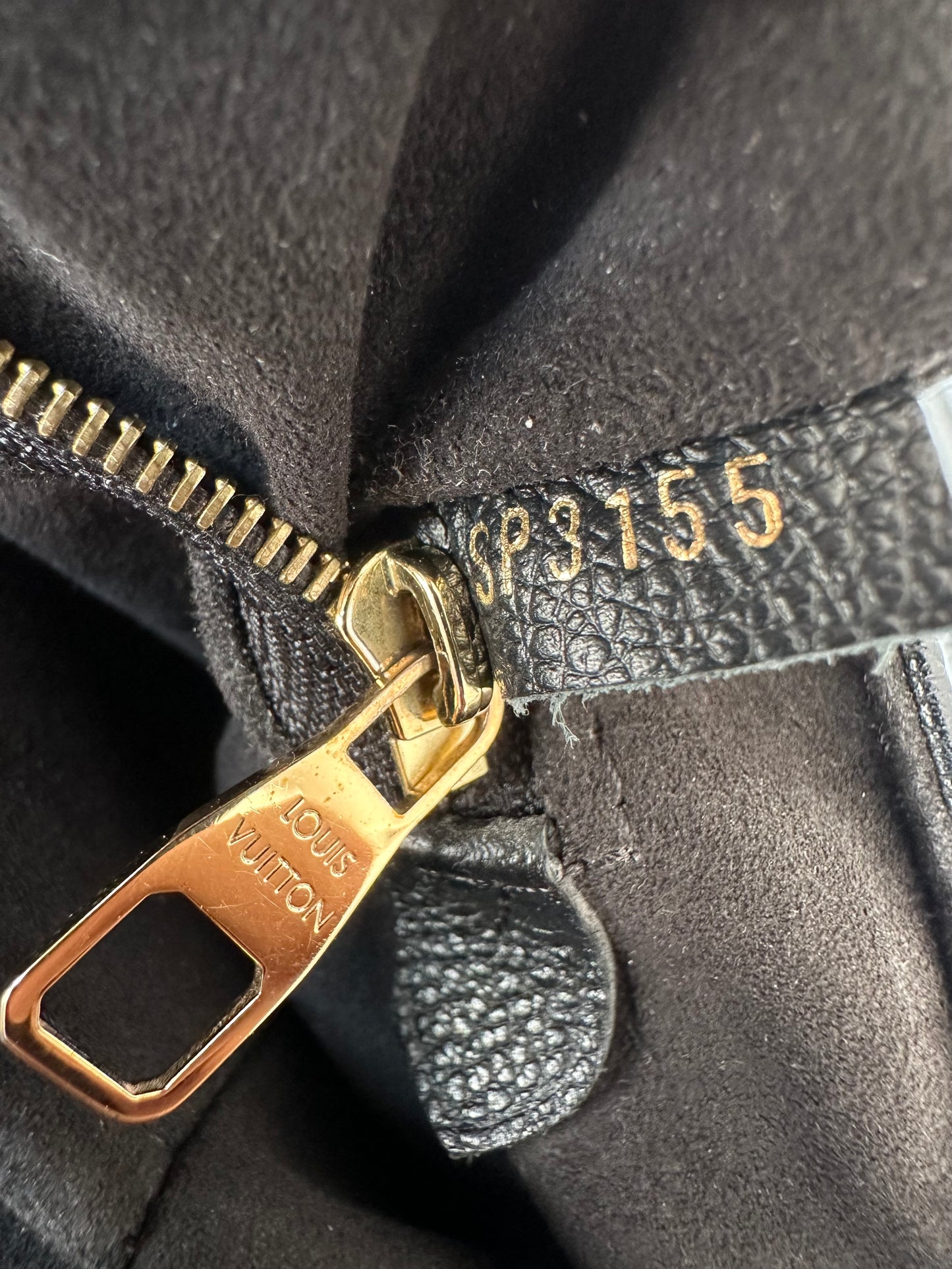 Louis Vuitton Black Empreinte Monogram Saint Germain MM
