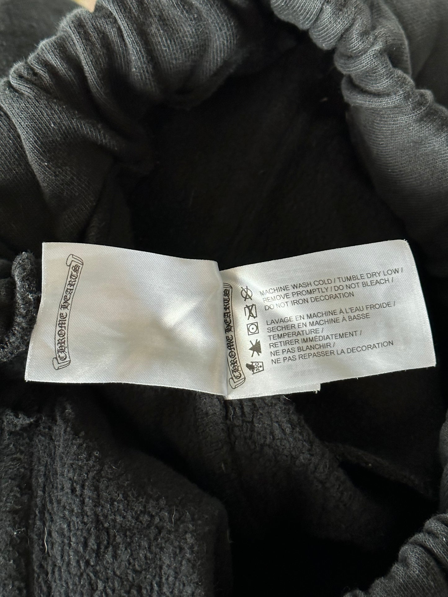 Chrome Hearts Black Camouflage Triple Cross Logo Sweatpants