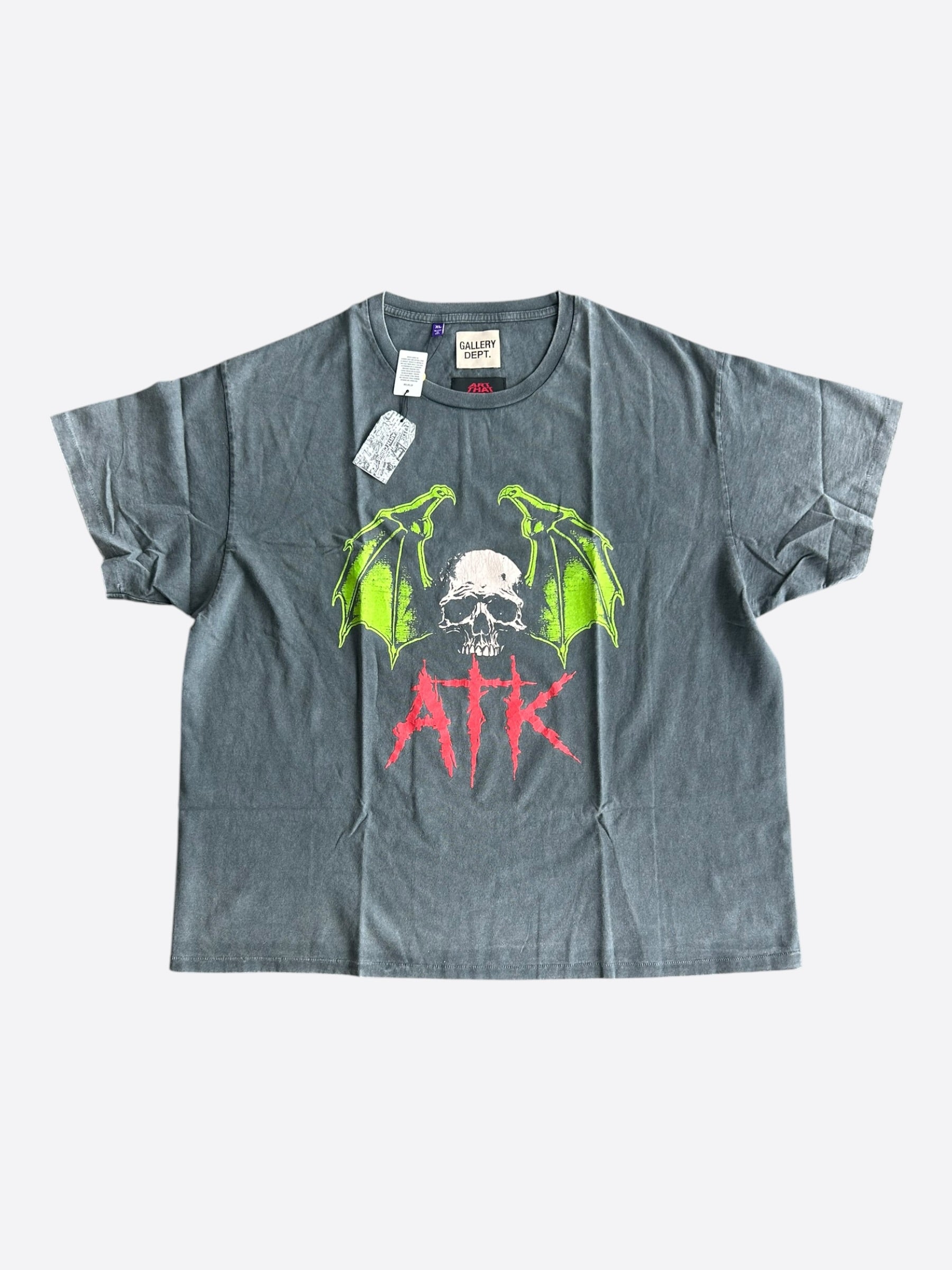Gallery Dept Faded Black & Multicolor Art That Kills Night T-Shirt