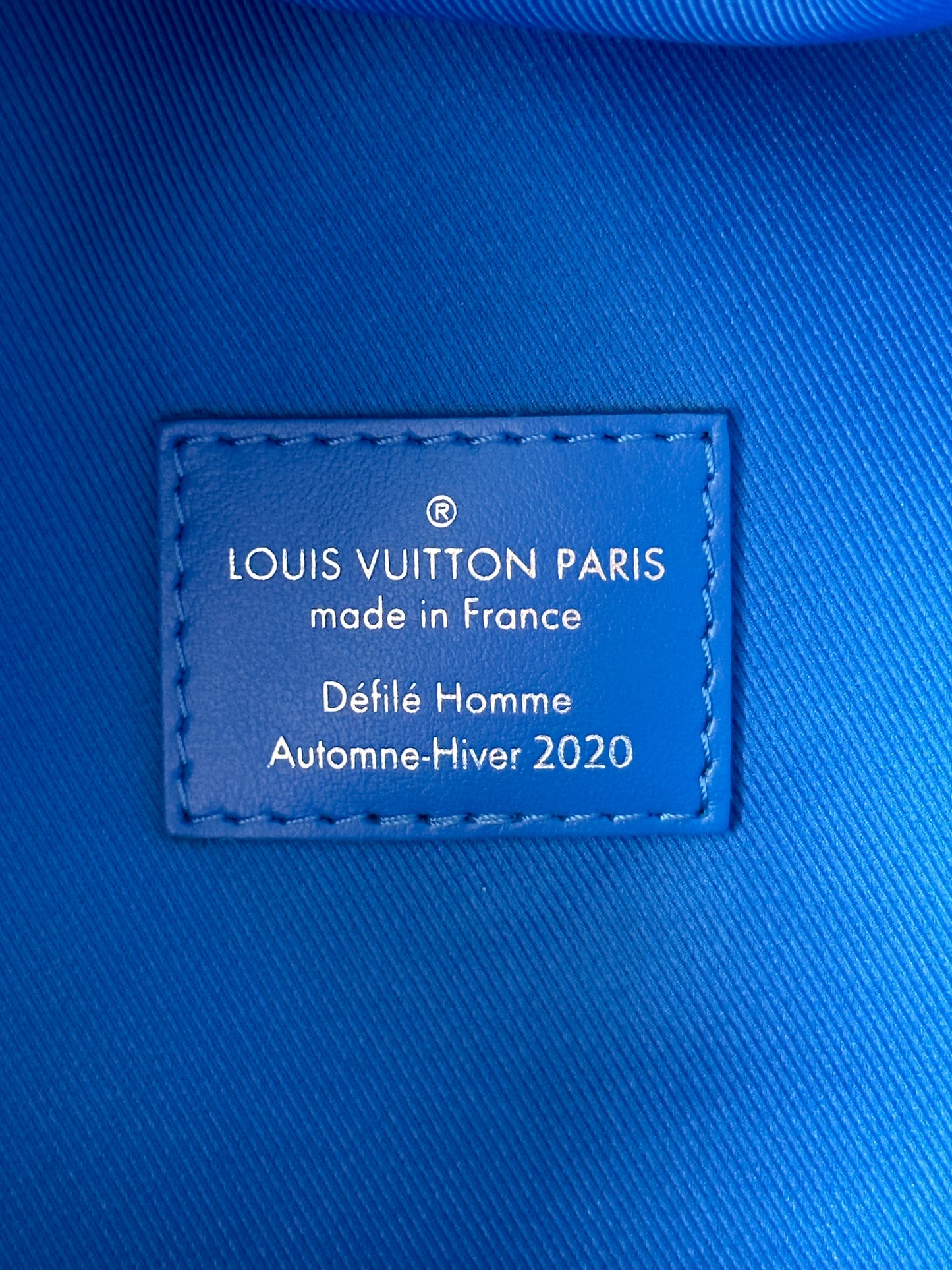 Louis Vuitton Blue & White Cloud Monogram Backpack
