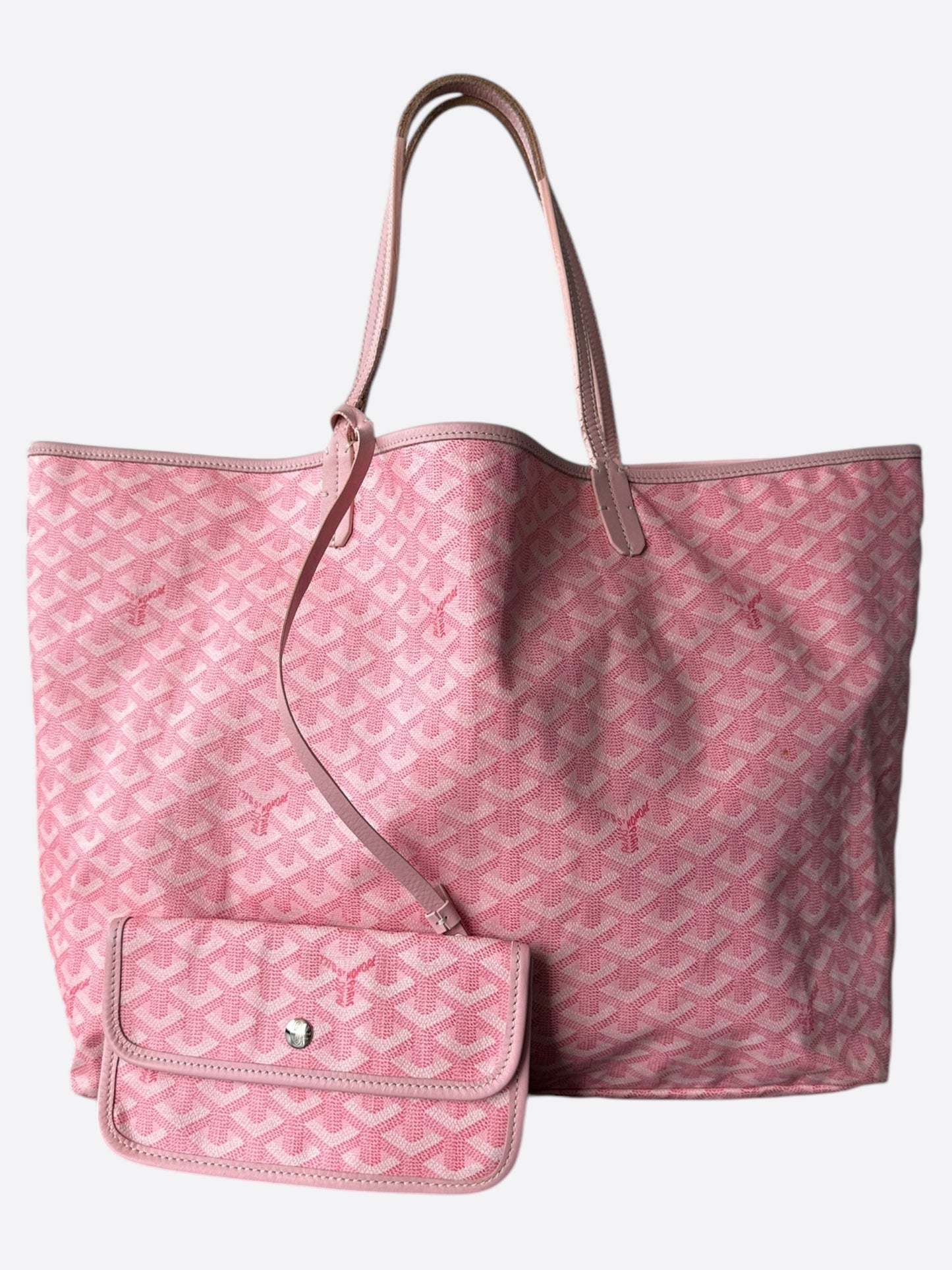 Goyard Pink St. Louis GM Tote Bag