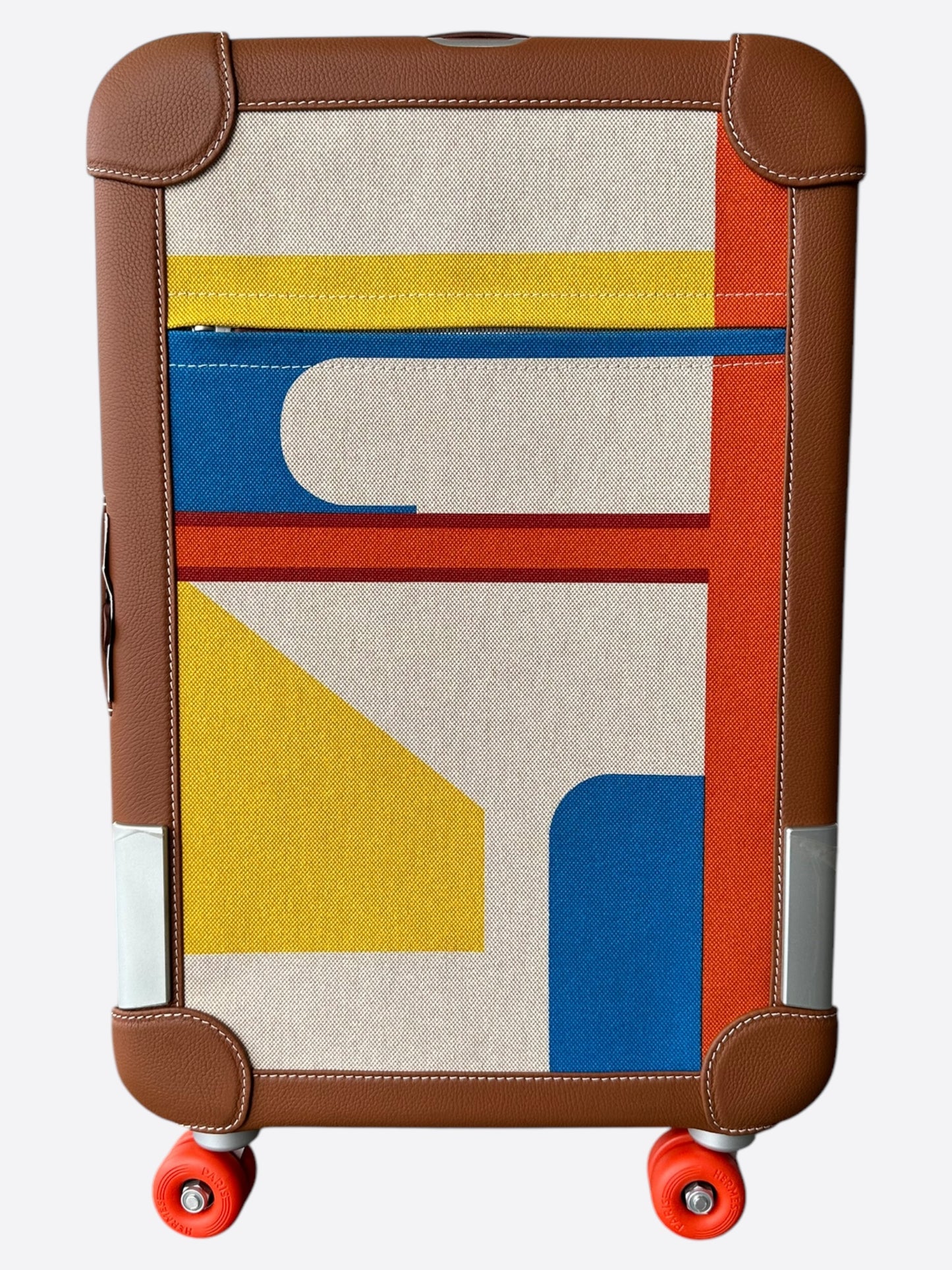 Hermes Brown & Multicolor RMS Cabin Suitcase