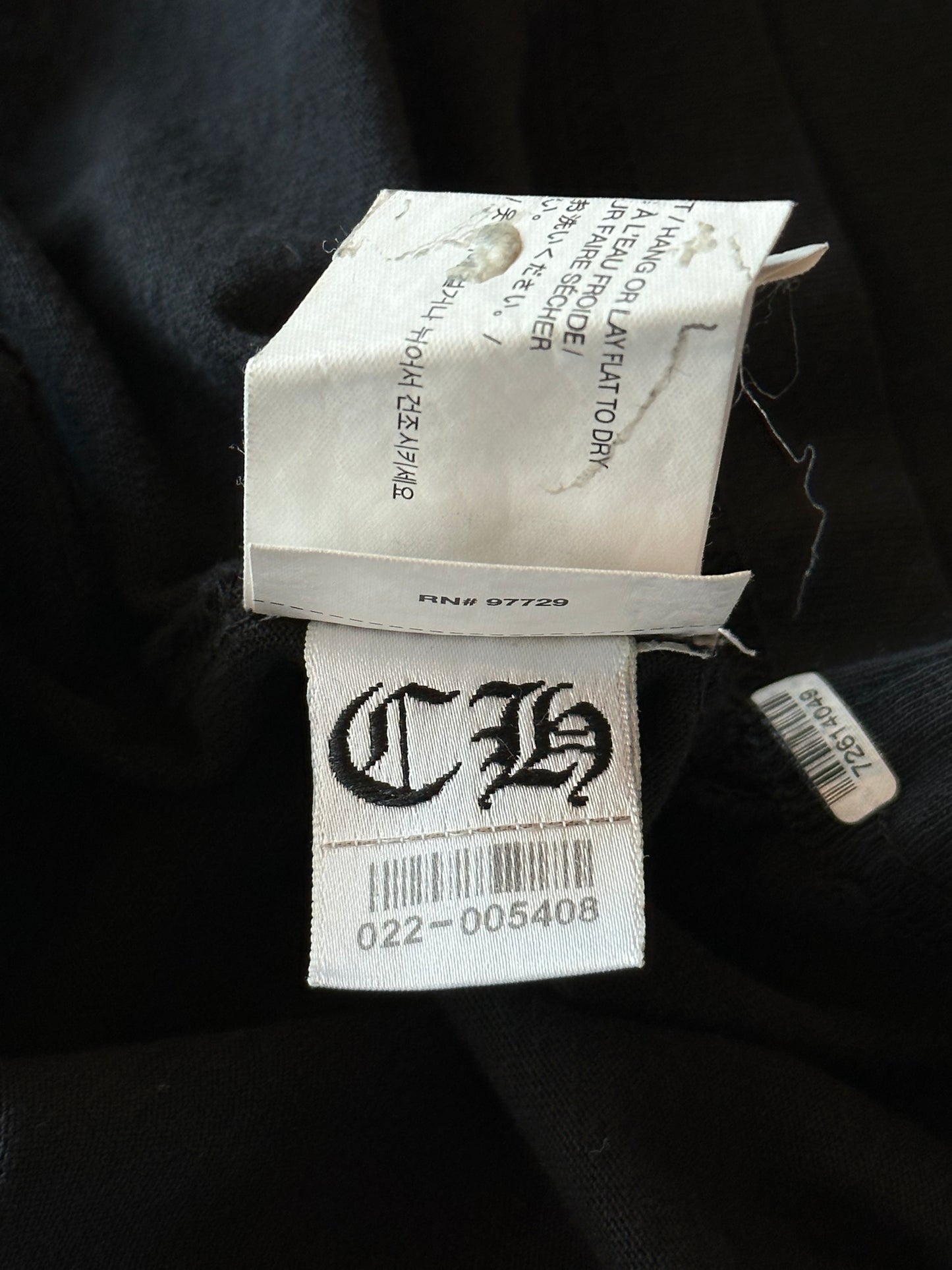 Chrome Hearts Matty Boy Black & White 99 Eyez Longsleeve T-Shirt