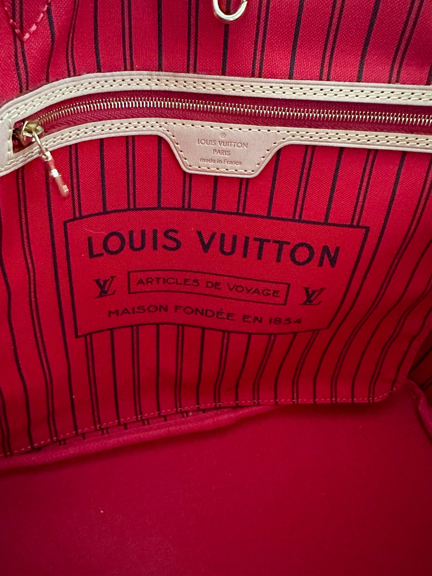 Louis Vuitton Brown Monogram Neverfull MM