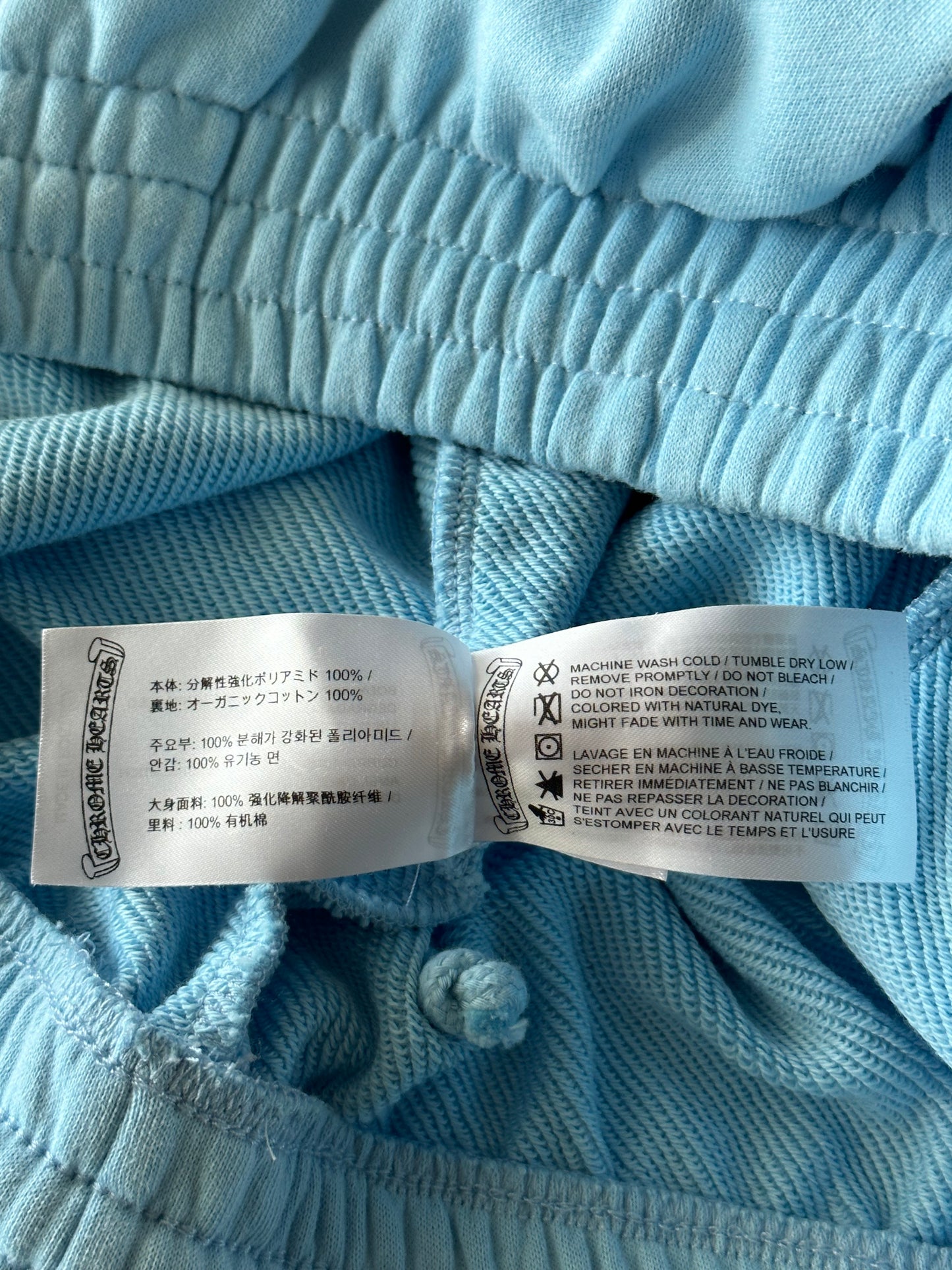 Chrome Hearts Blue Miami Art Basel Exclusive Sweatpants