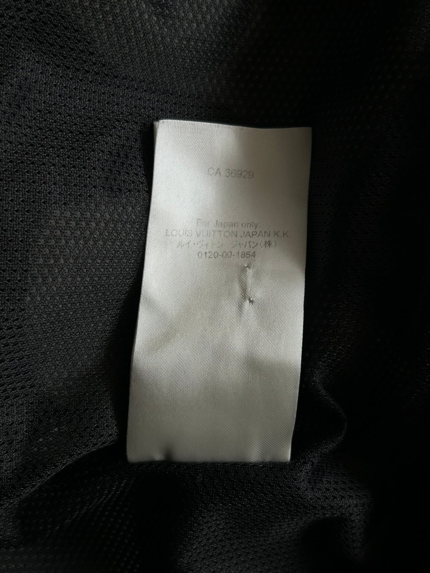 Louis Vuitton Black & White Logo Fleece Jacket