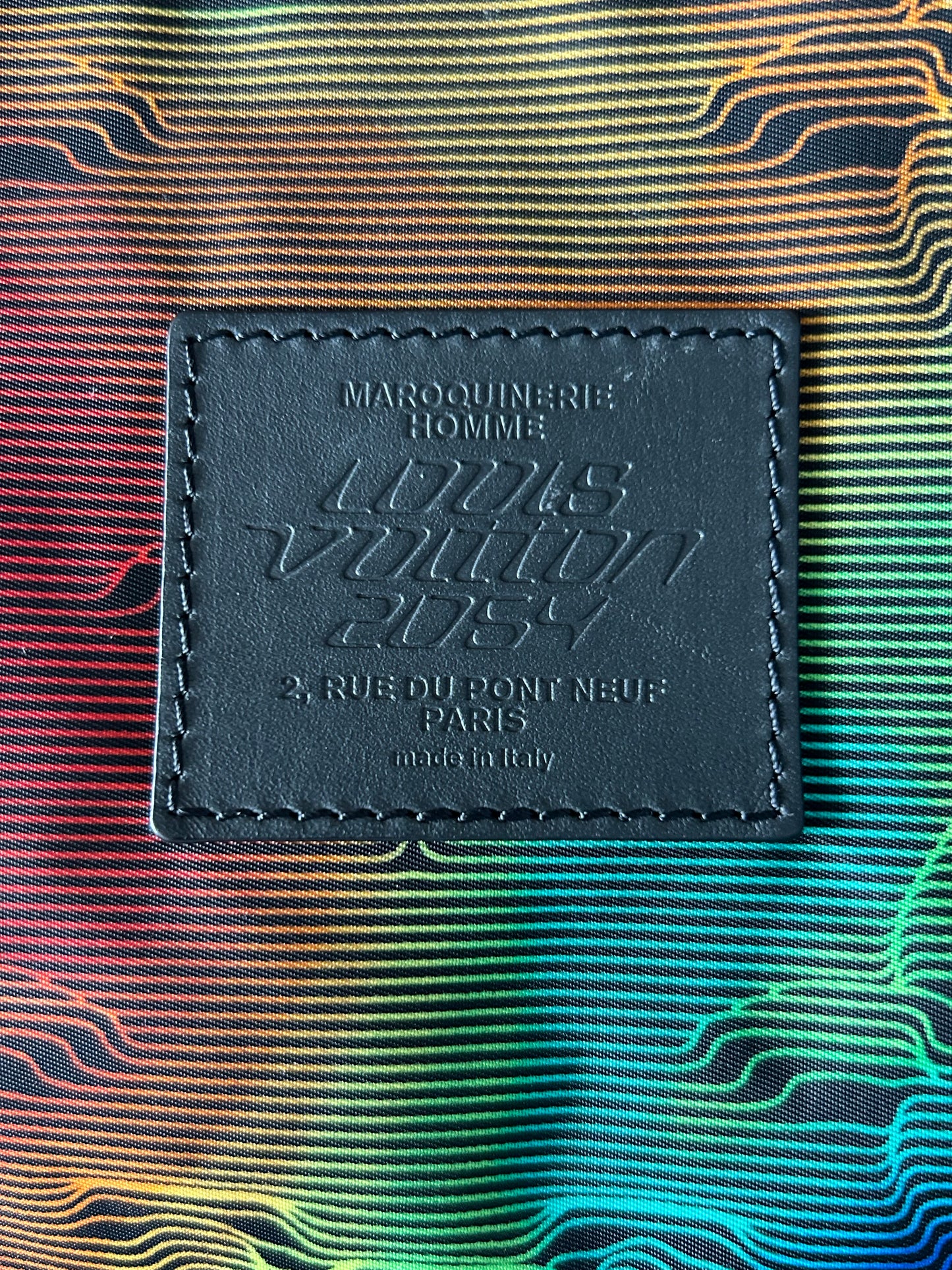 Louis Vuitton Grey & Multicolor 2054 Monogram Reversible Keepall 50