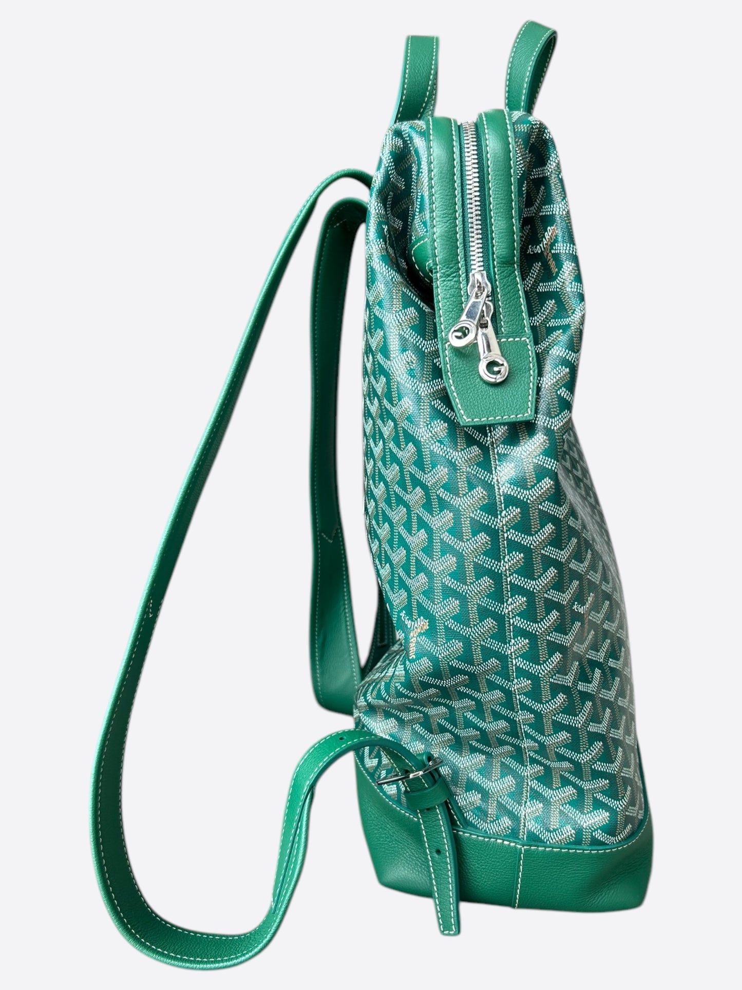 Goyard Green Cisalpin Backpack