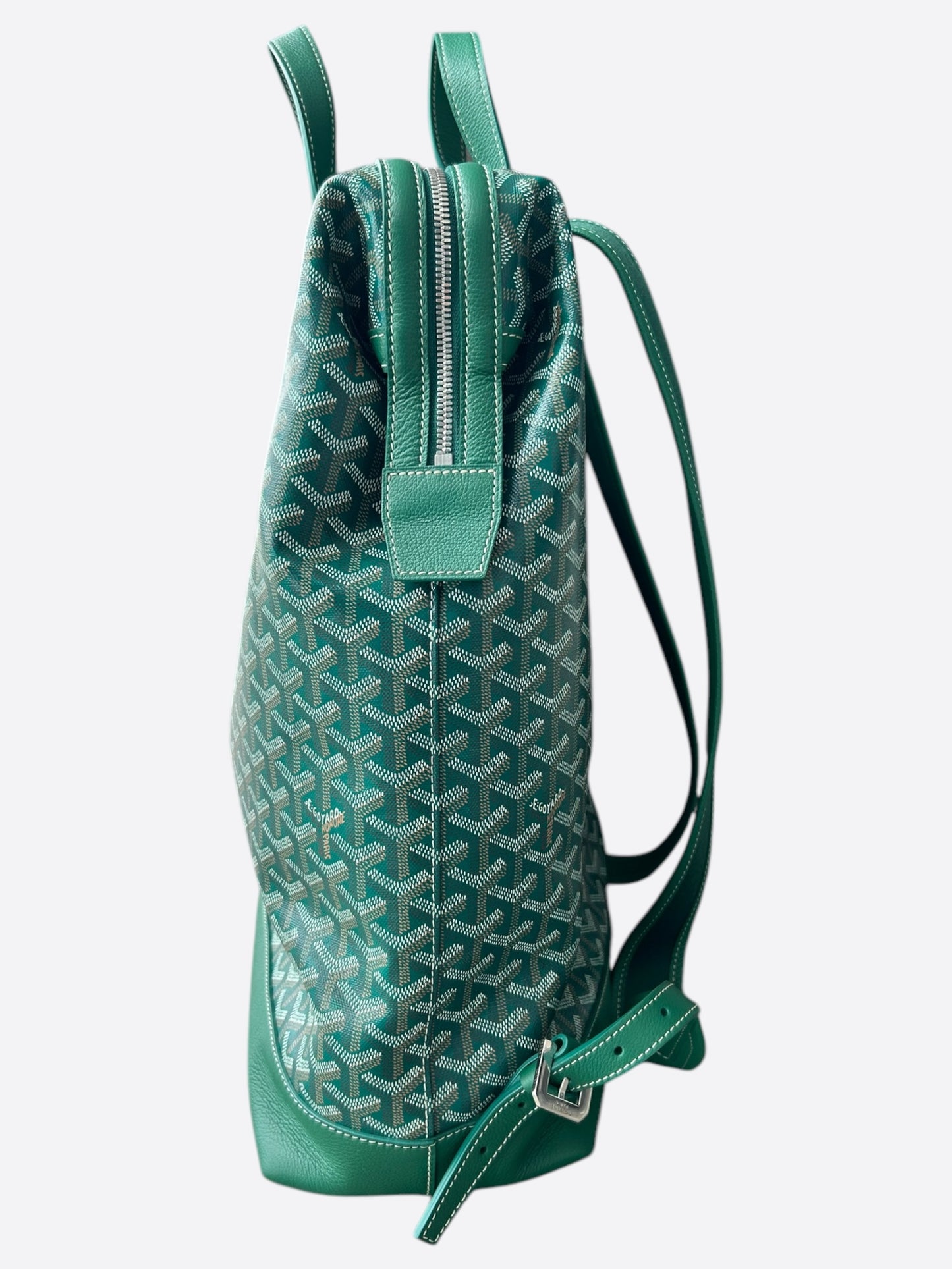 Goyard Green Cisalpin Backpack
