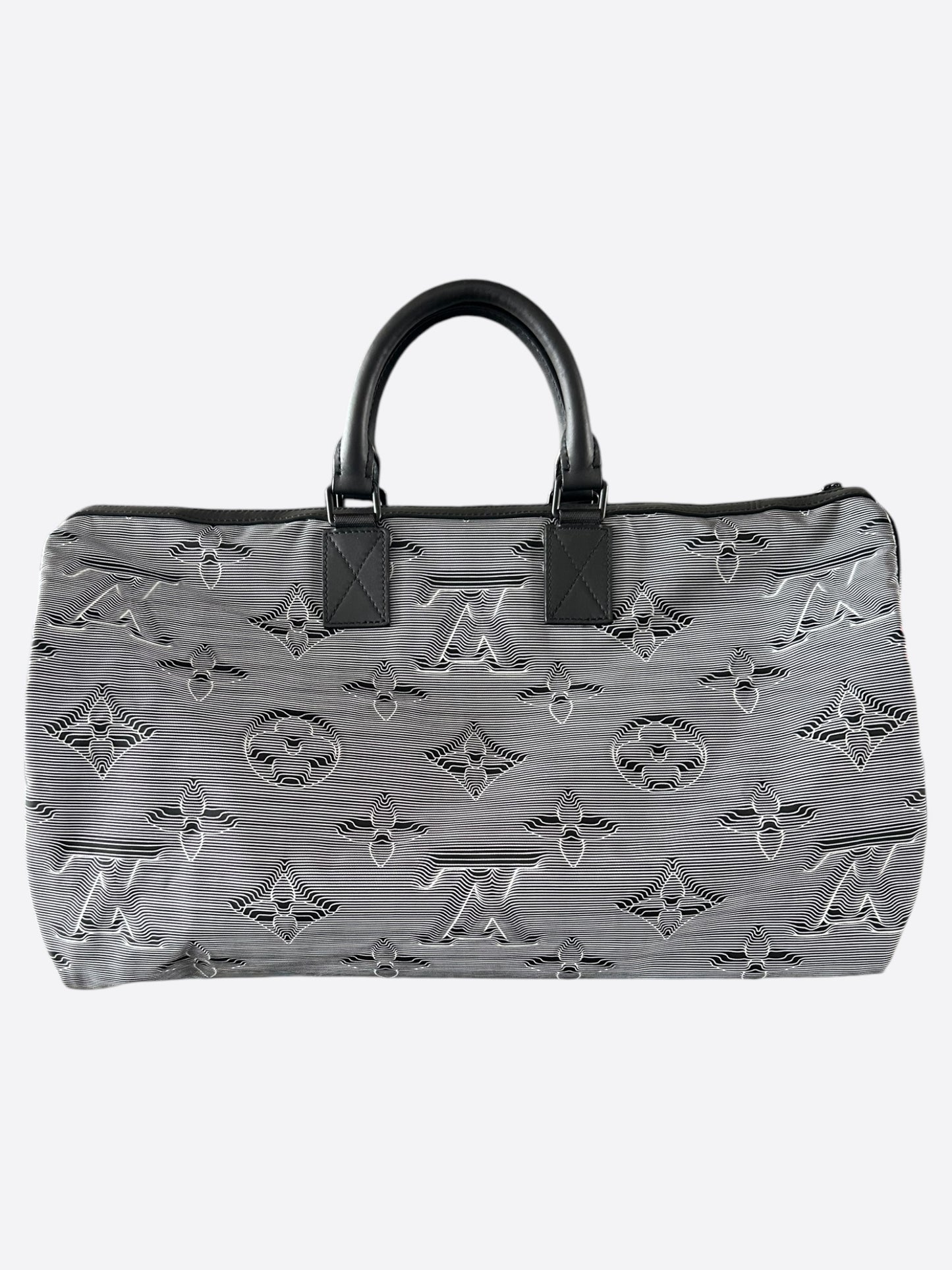 Louis Vuitton Grey & Multicolor 2054 Monogram Reversible Keepall 50