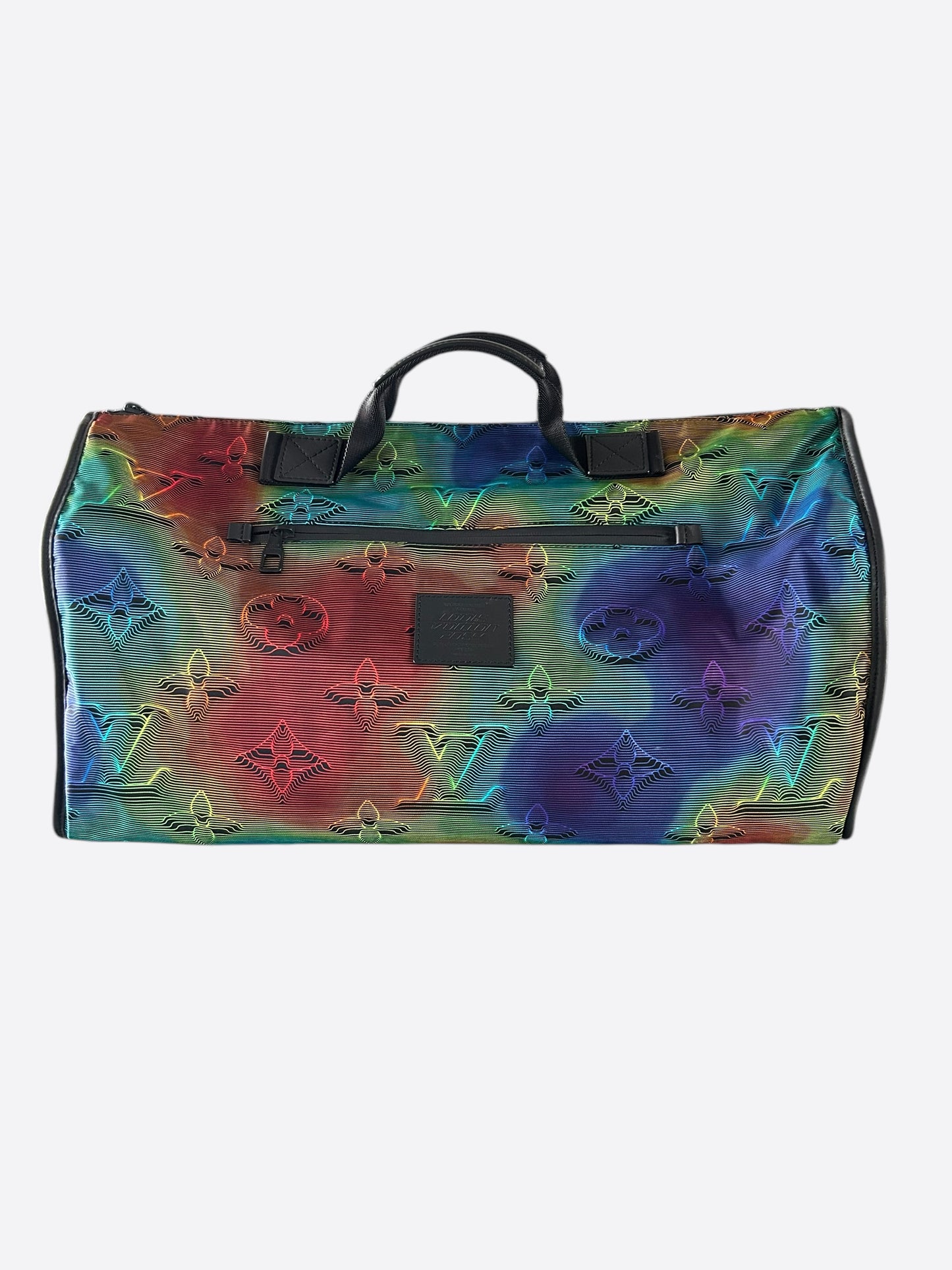 Louis Vuitton Grey & Multicolor 2054 Monogram Reversible Keepall 50
