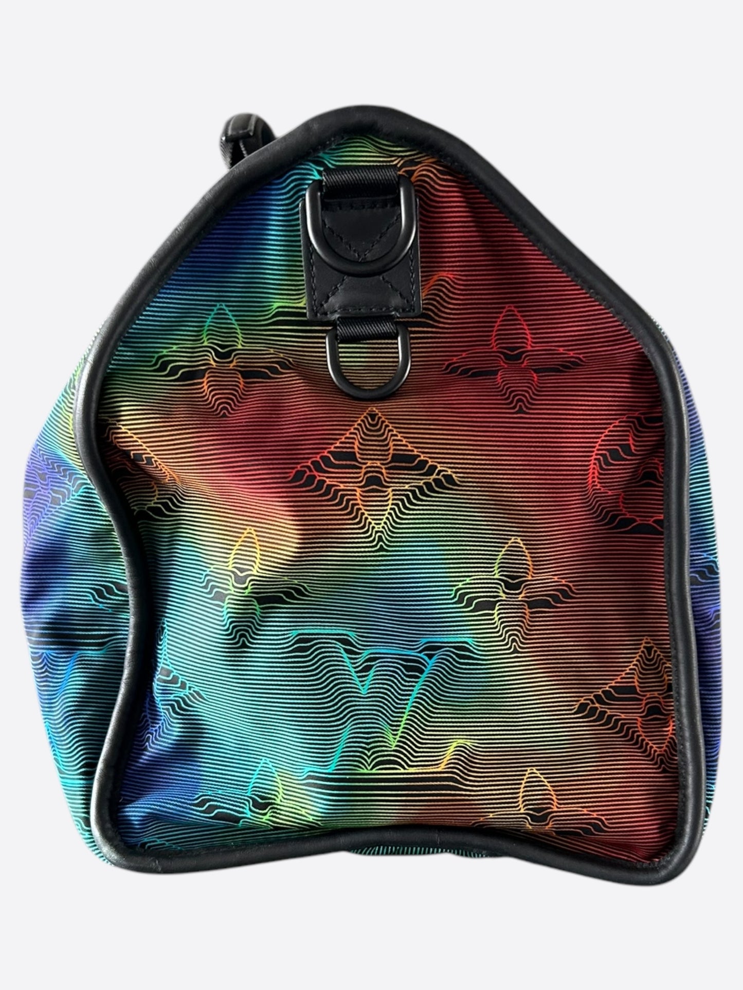 Louis Vuitton Grey & Multicolor 2054 Monogram Reversible Keepall 50
