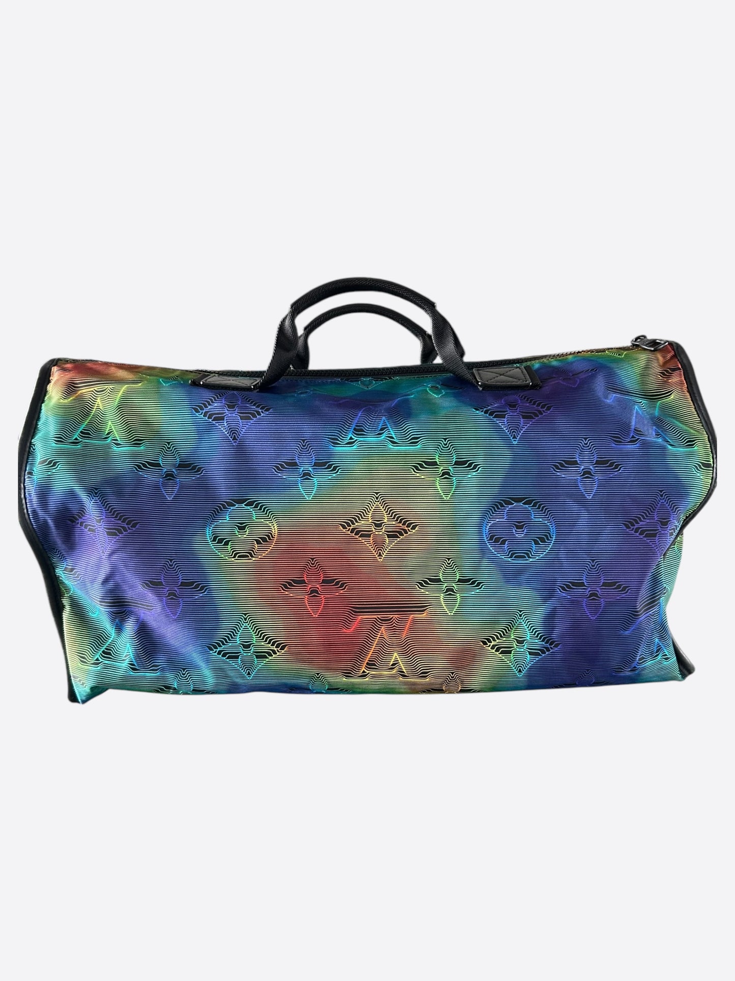 Louis Vuitton Grey & Multicolor 2054 Monogram Reversible Keepall 50