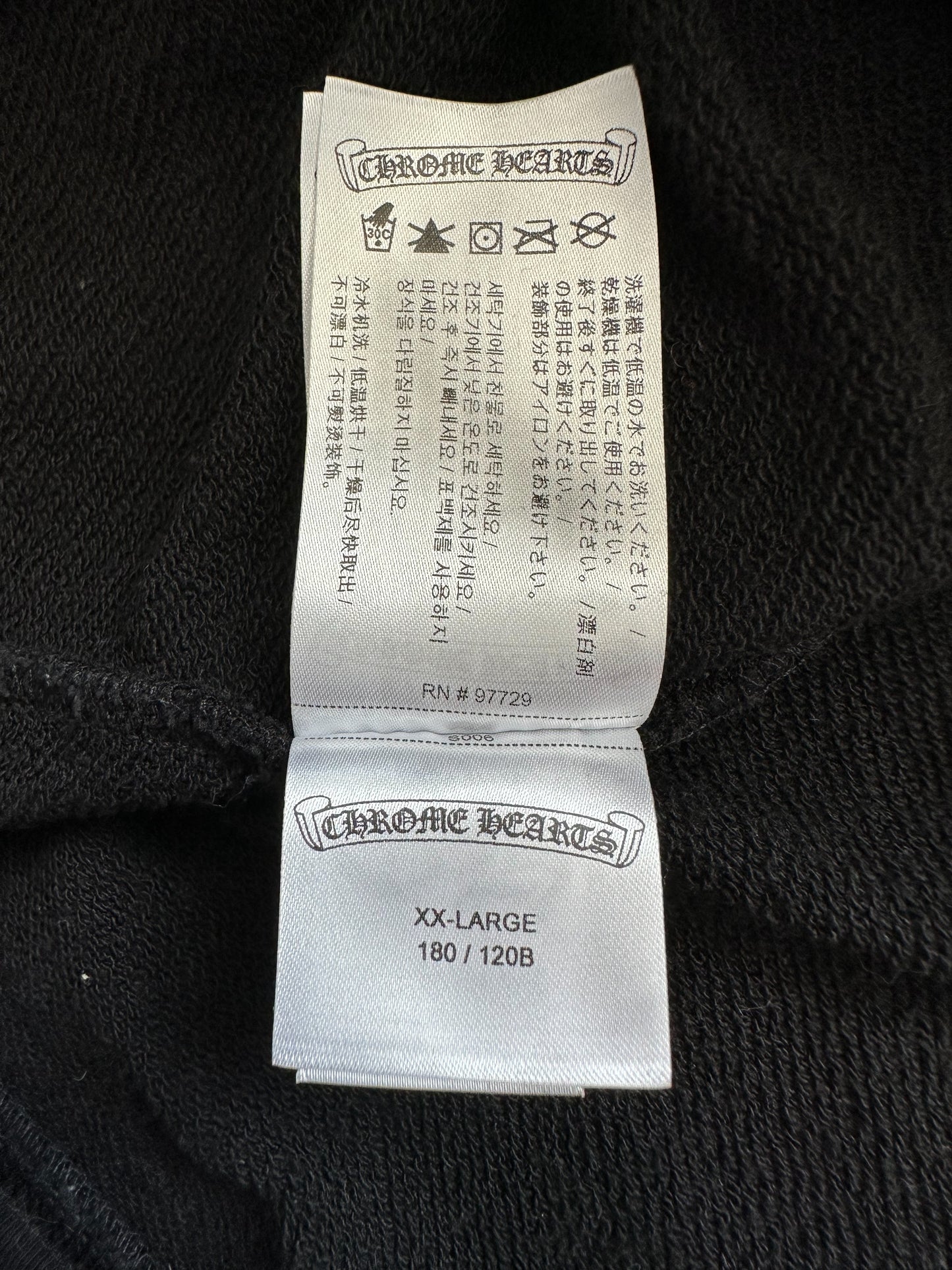 Chrome Hearts Matty Boy Black Stay Fast Sweater