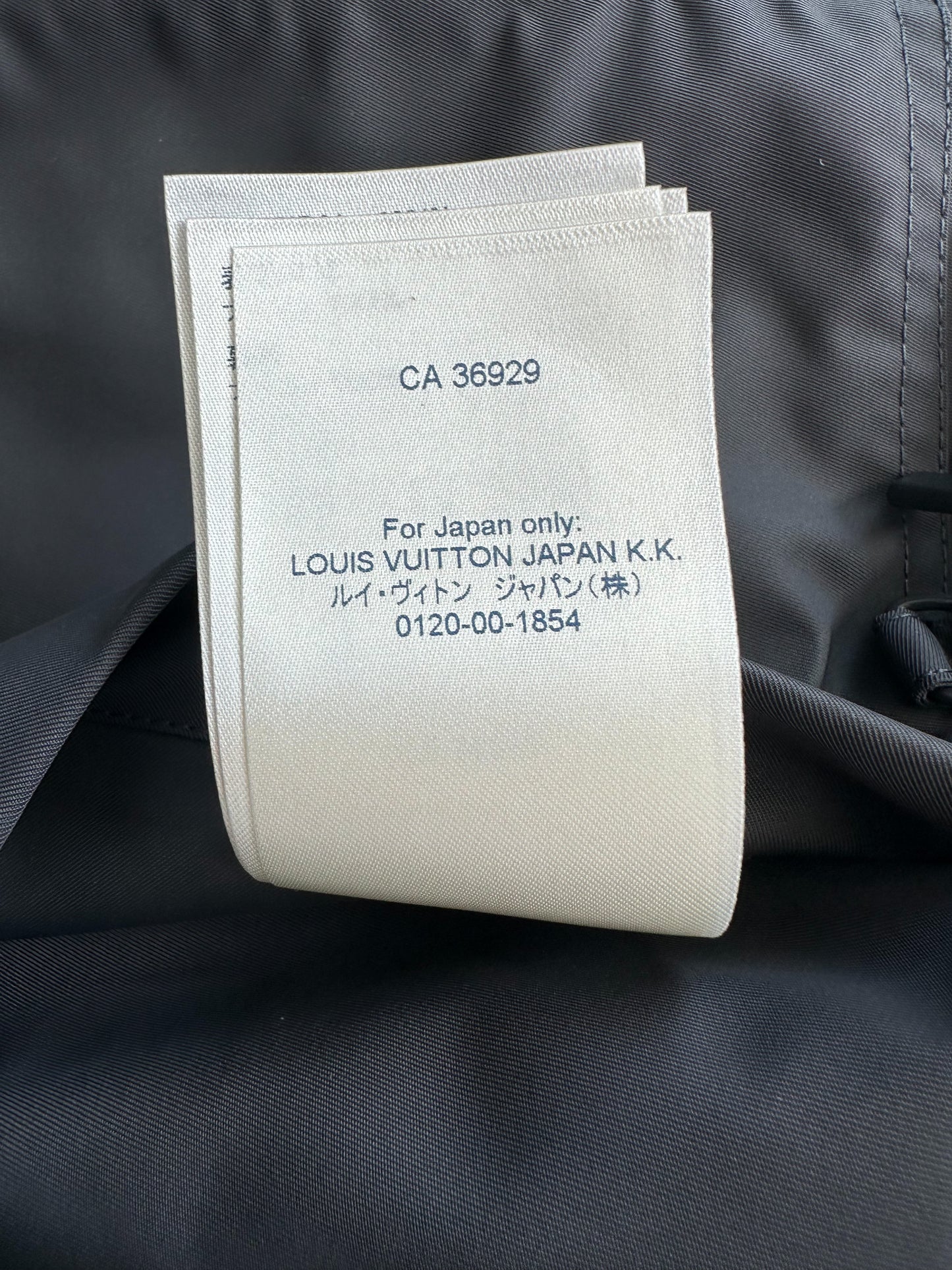 Louis Vuitton Black Monogram Reversible Windbreaker