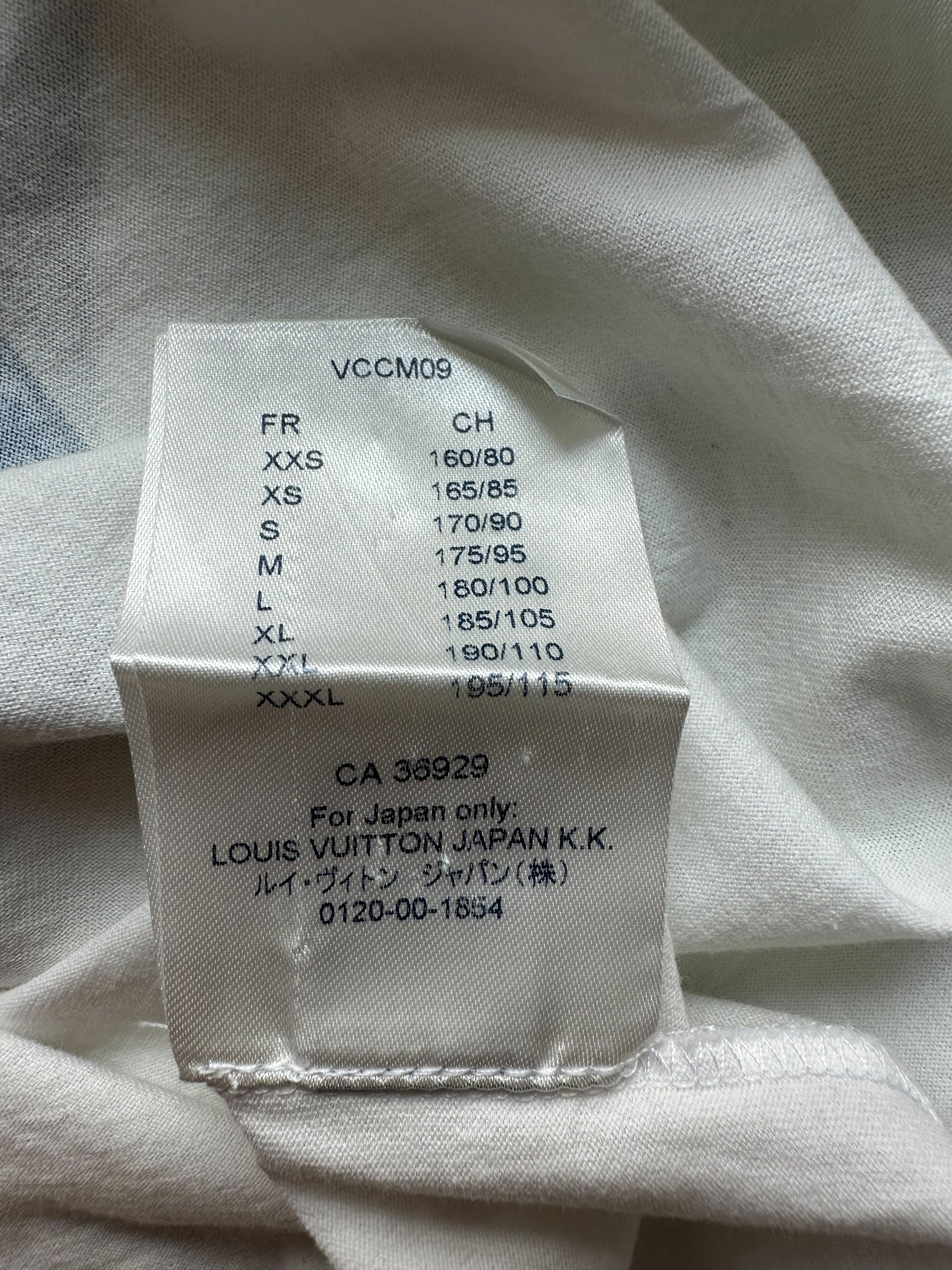 Louis Vuitton White Malletier Paris 1854 Graphic T-Shirt