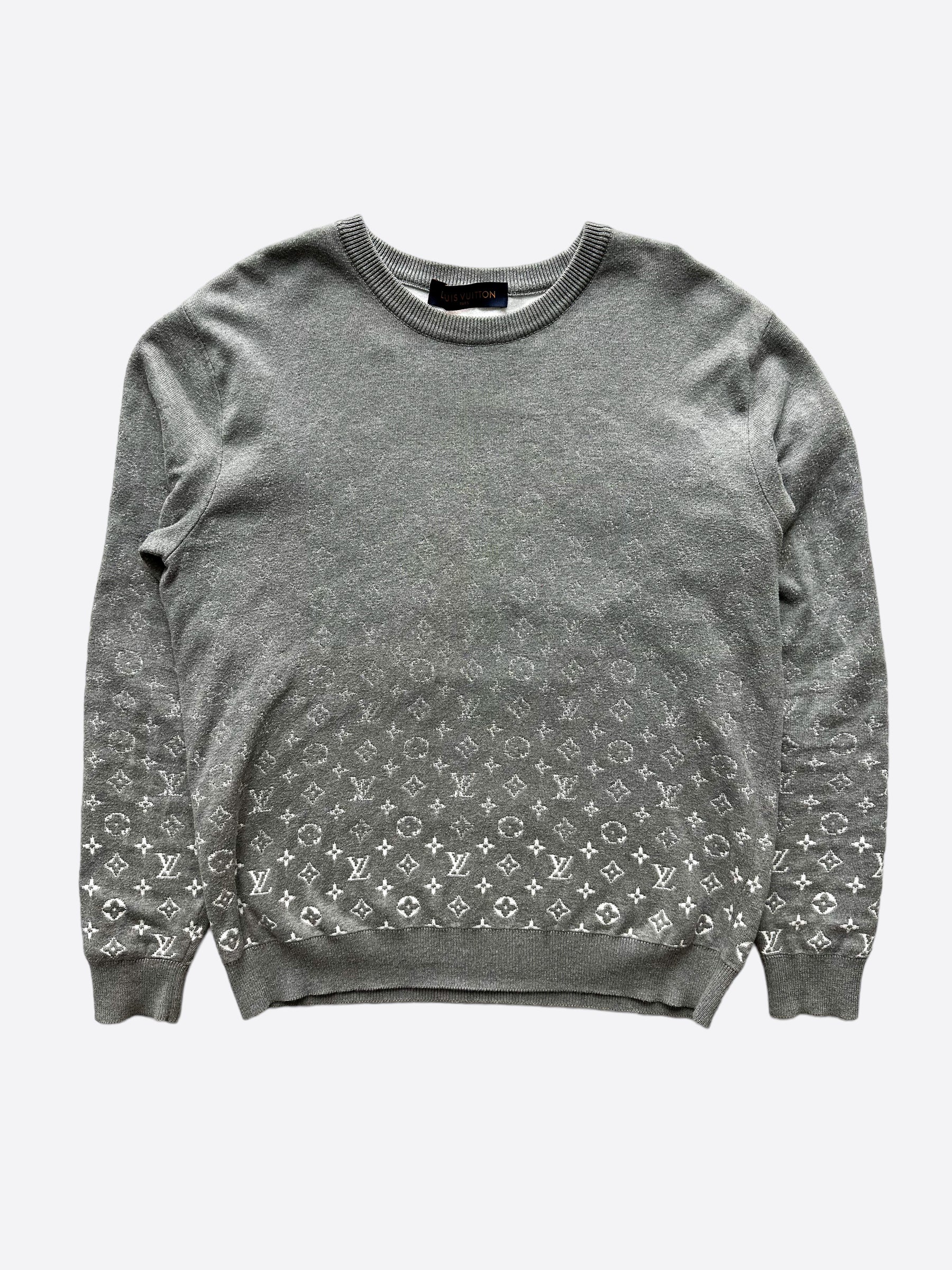 grey louis vuitton sweater