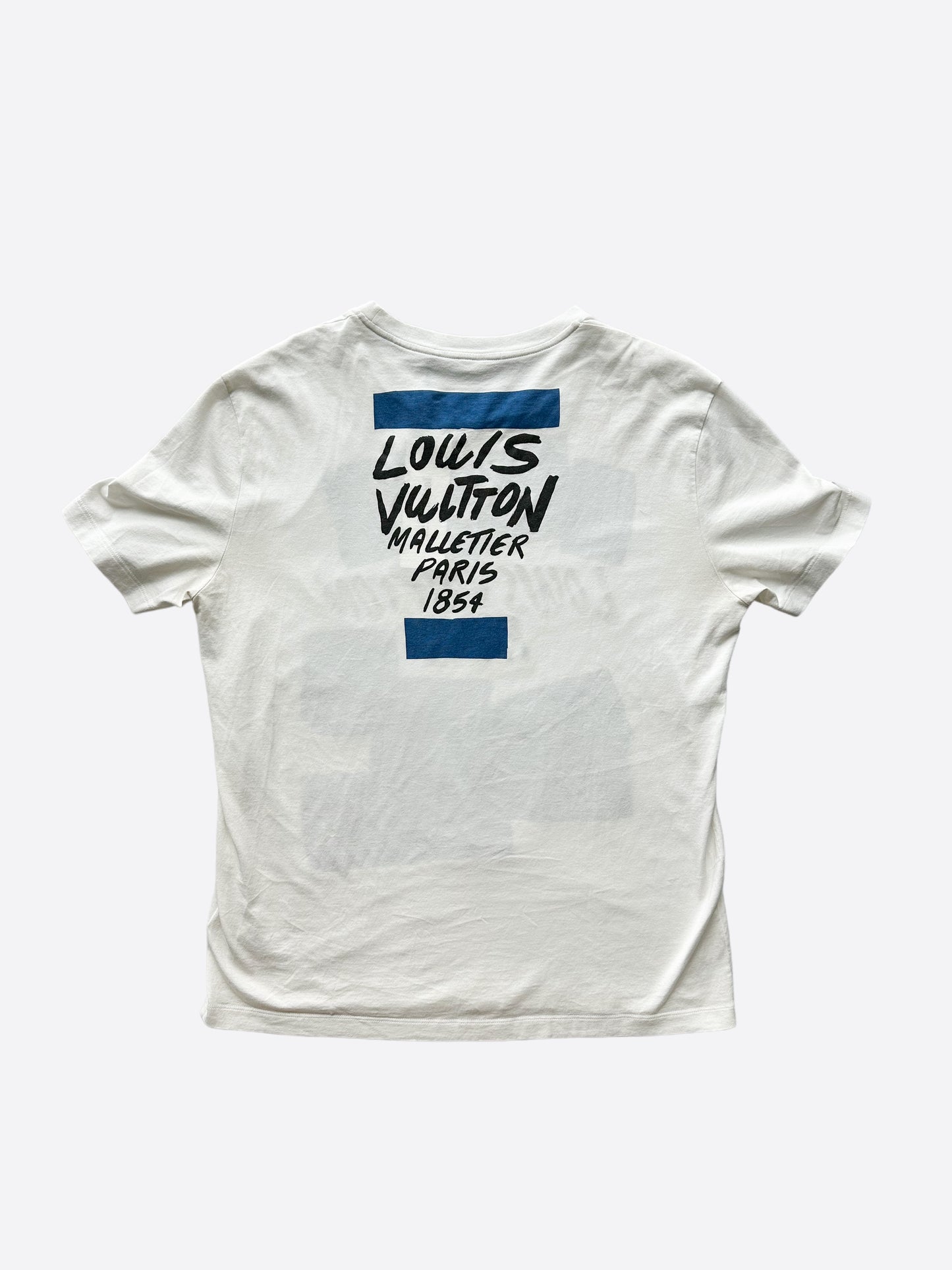 Louis Vuitton White Malletier Paris 1854 Graphic T-Shirt