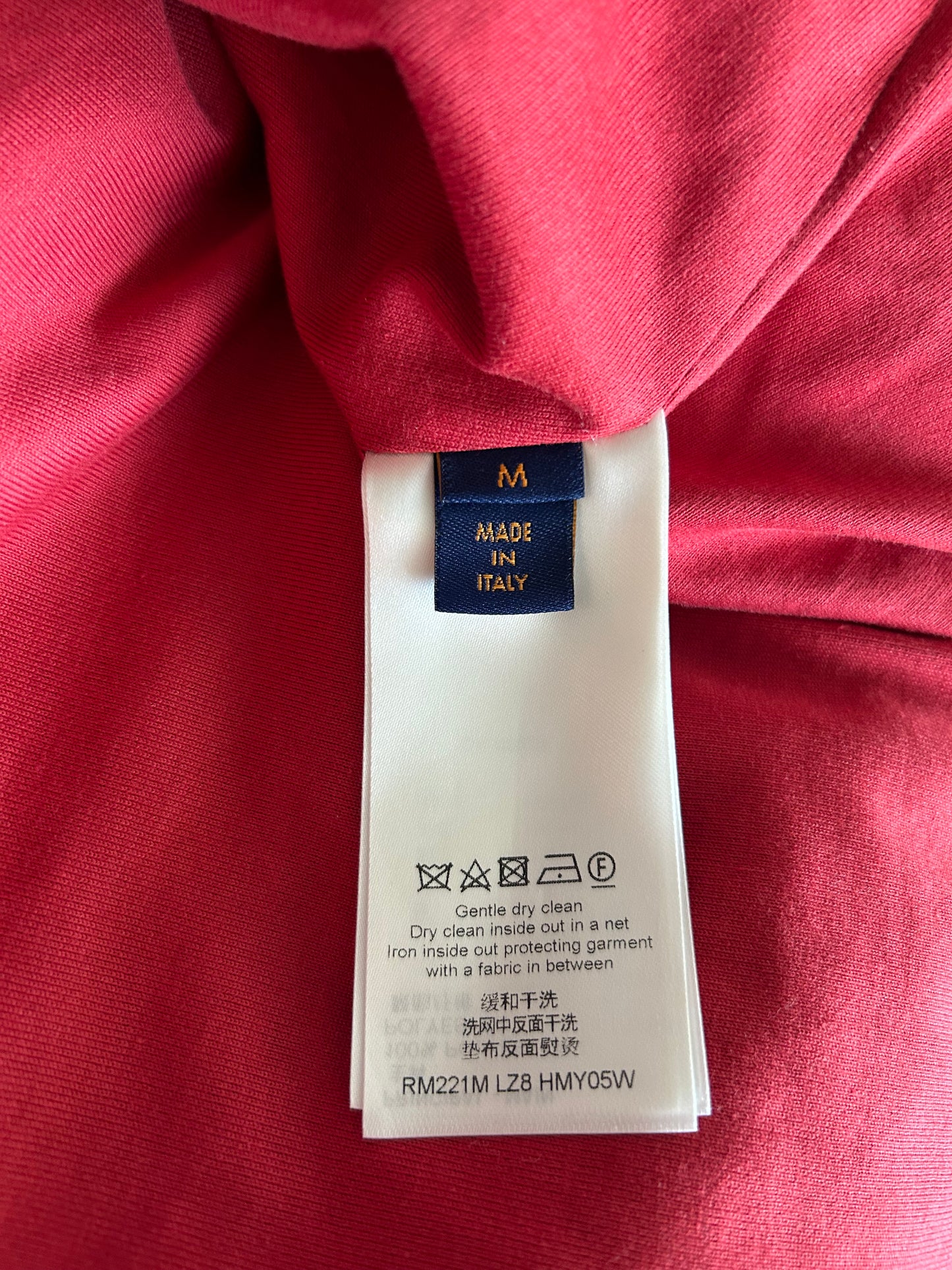Louis Vuitton Nigo Red & White Checkered Fleece Jacket