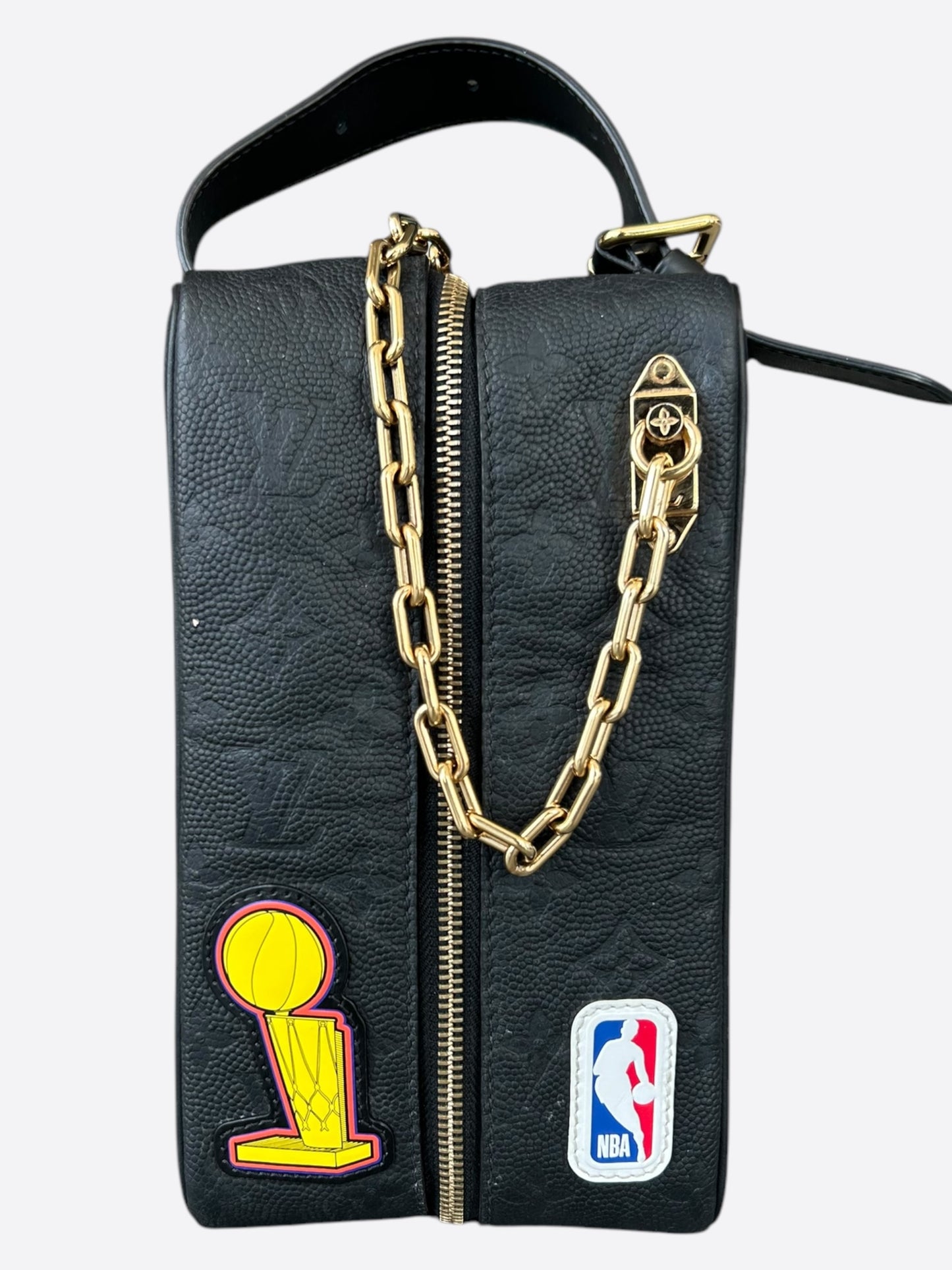 Louis Vuitton NBA Black Taurillon Monogram Dopp Kit