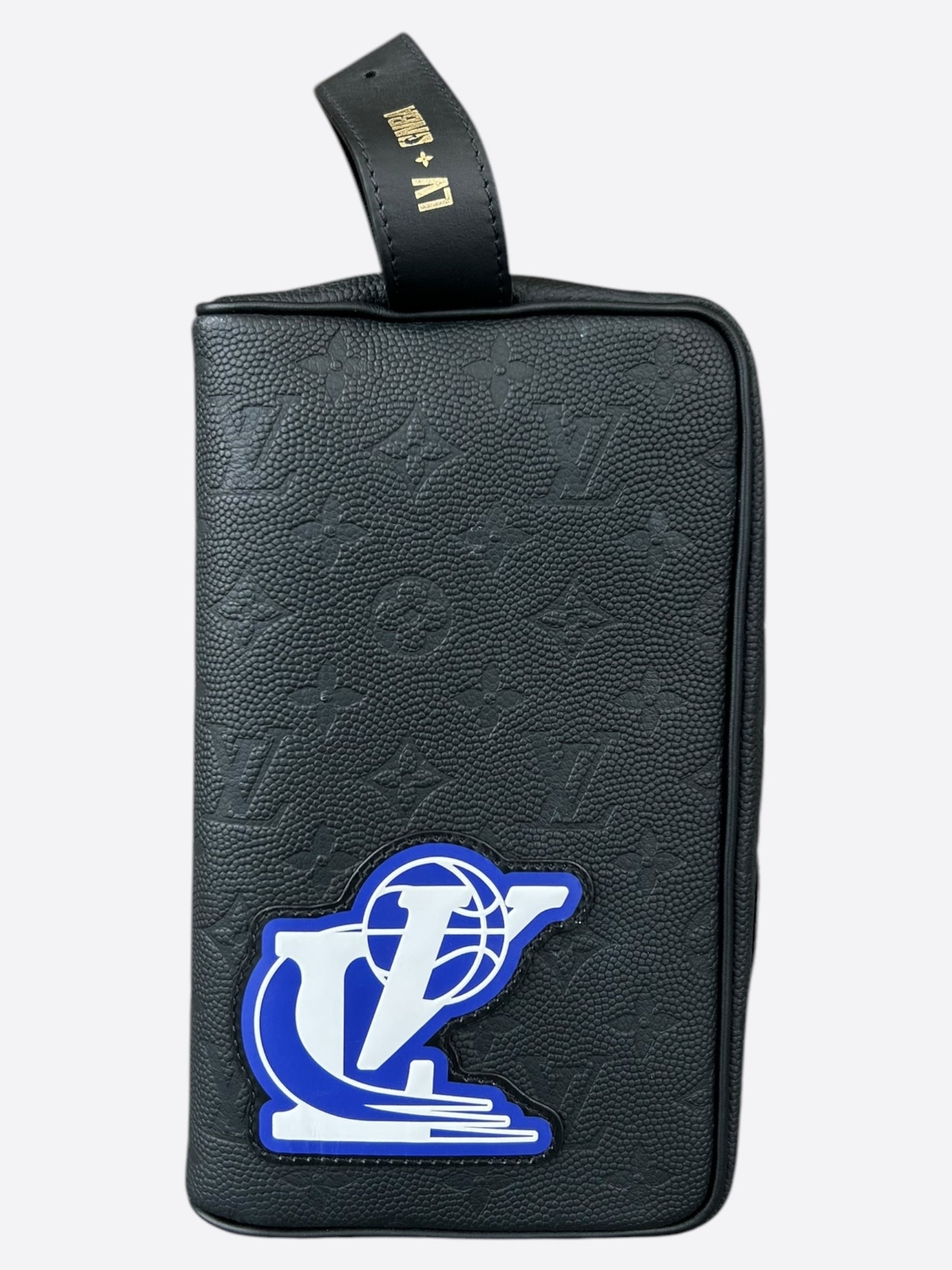 Louis Vuitton NBA Black Taurillon Monogram Dopp Kit