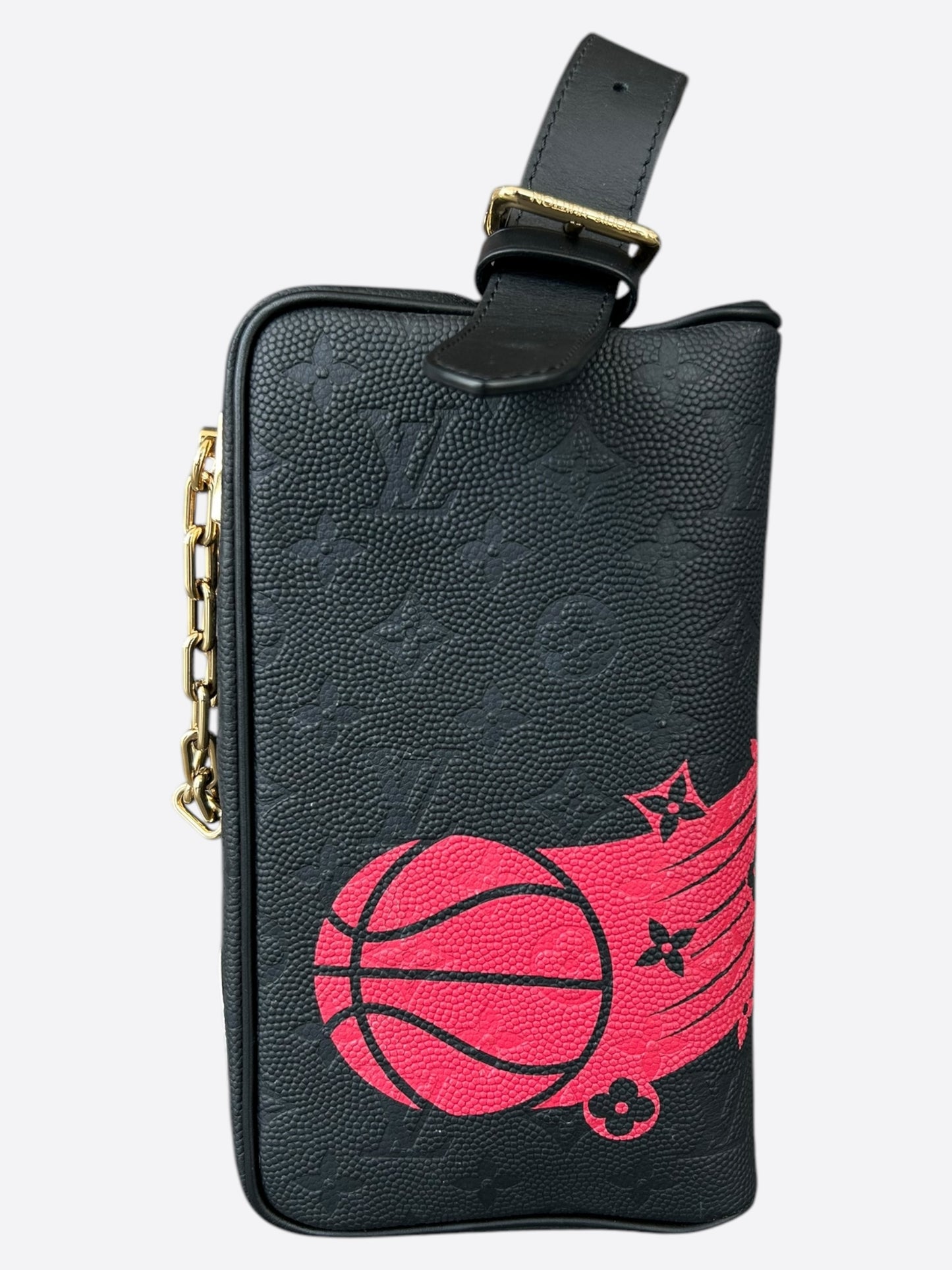 Louis Vuitton NBA Black Taurillon Monogram Dopp Kit
