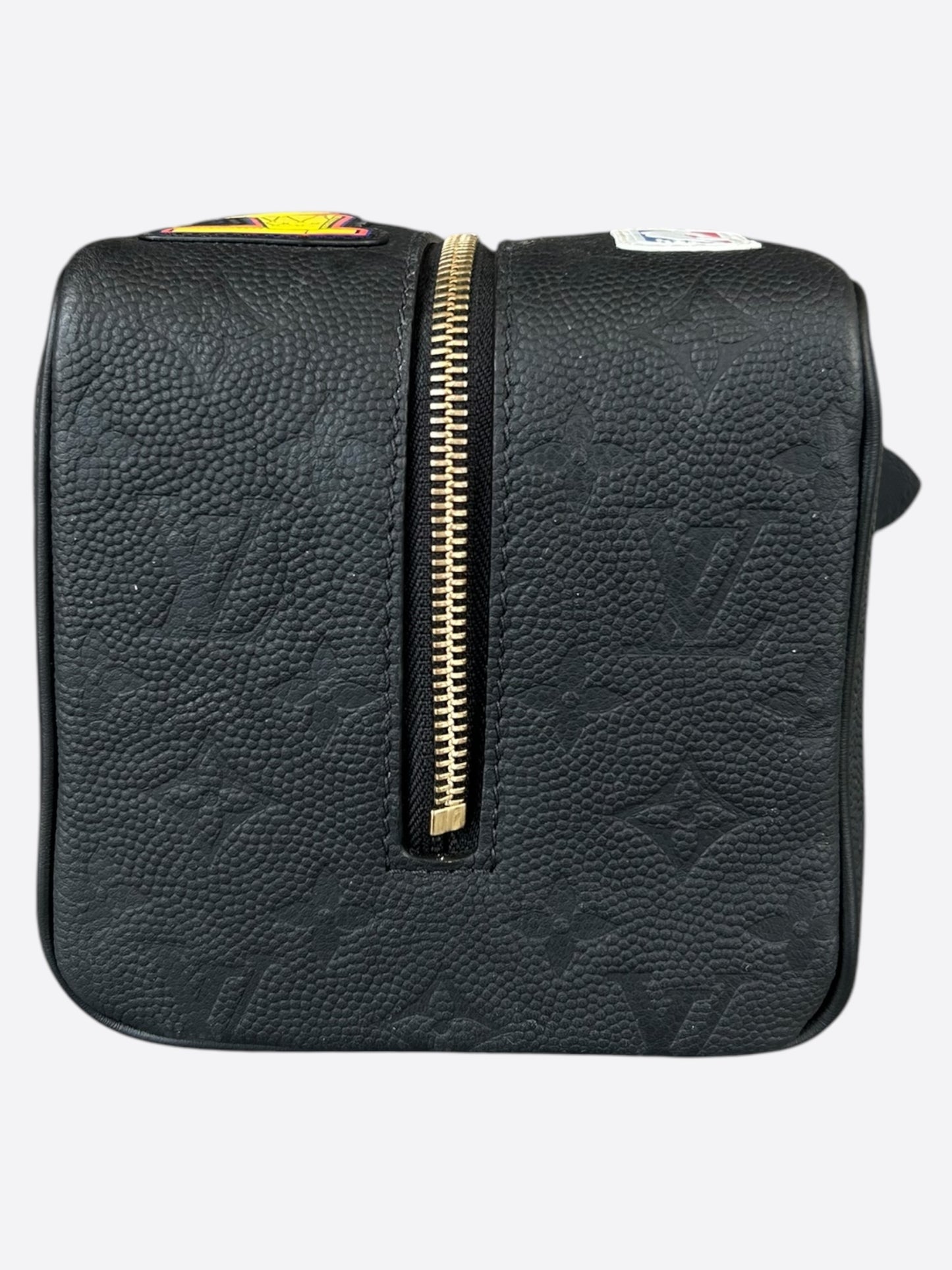 Louis Vuitton NBA Black Taurillon Monogram Dopp Kit
