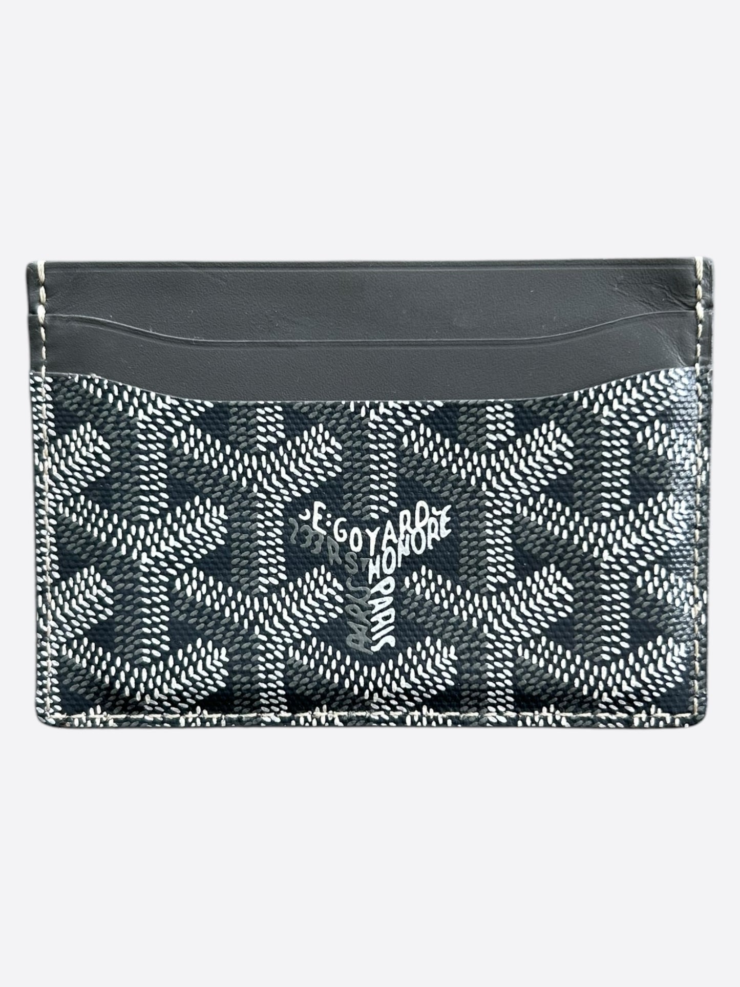 Goyard Grey Saint Sulpice Card Holder