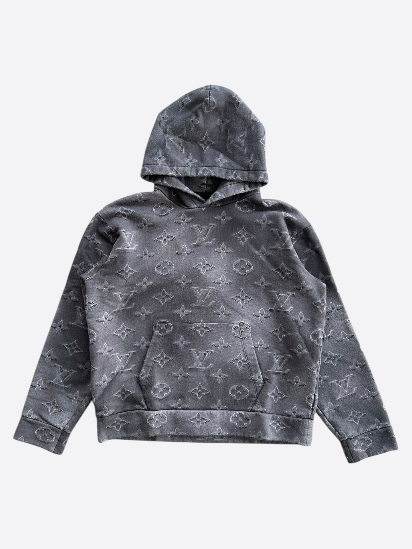 Louis Vuitton Grey 2054 Monogram Hoodie