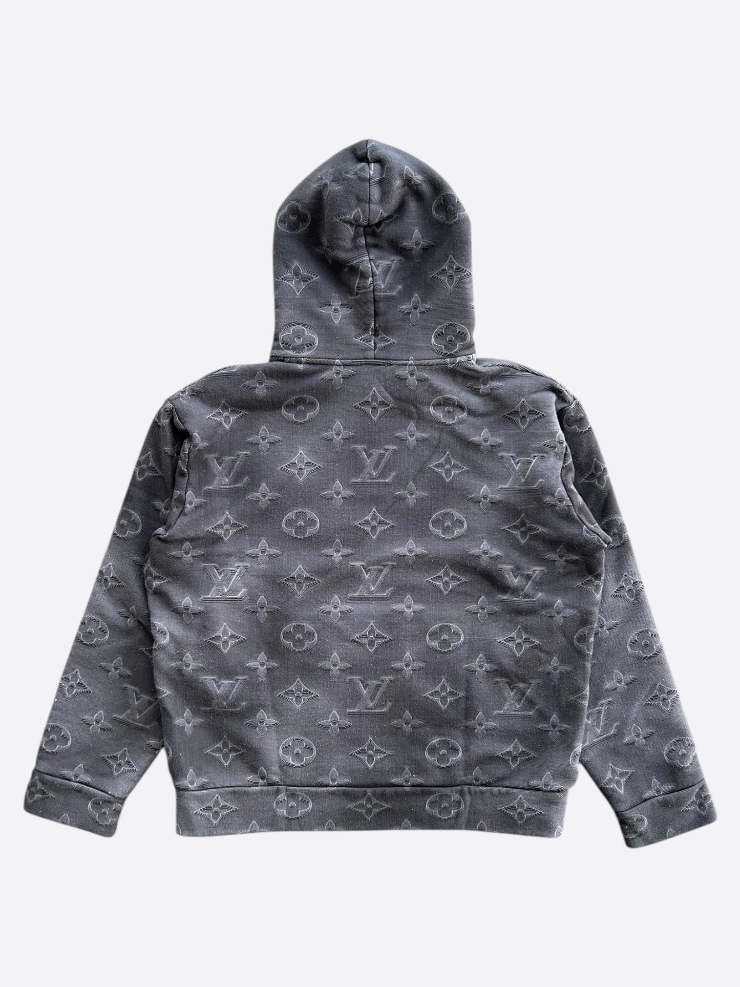 Louis Vuitton Grey 2054 Monogram Hoodie