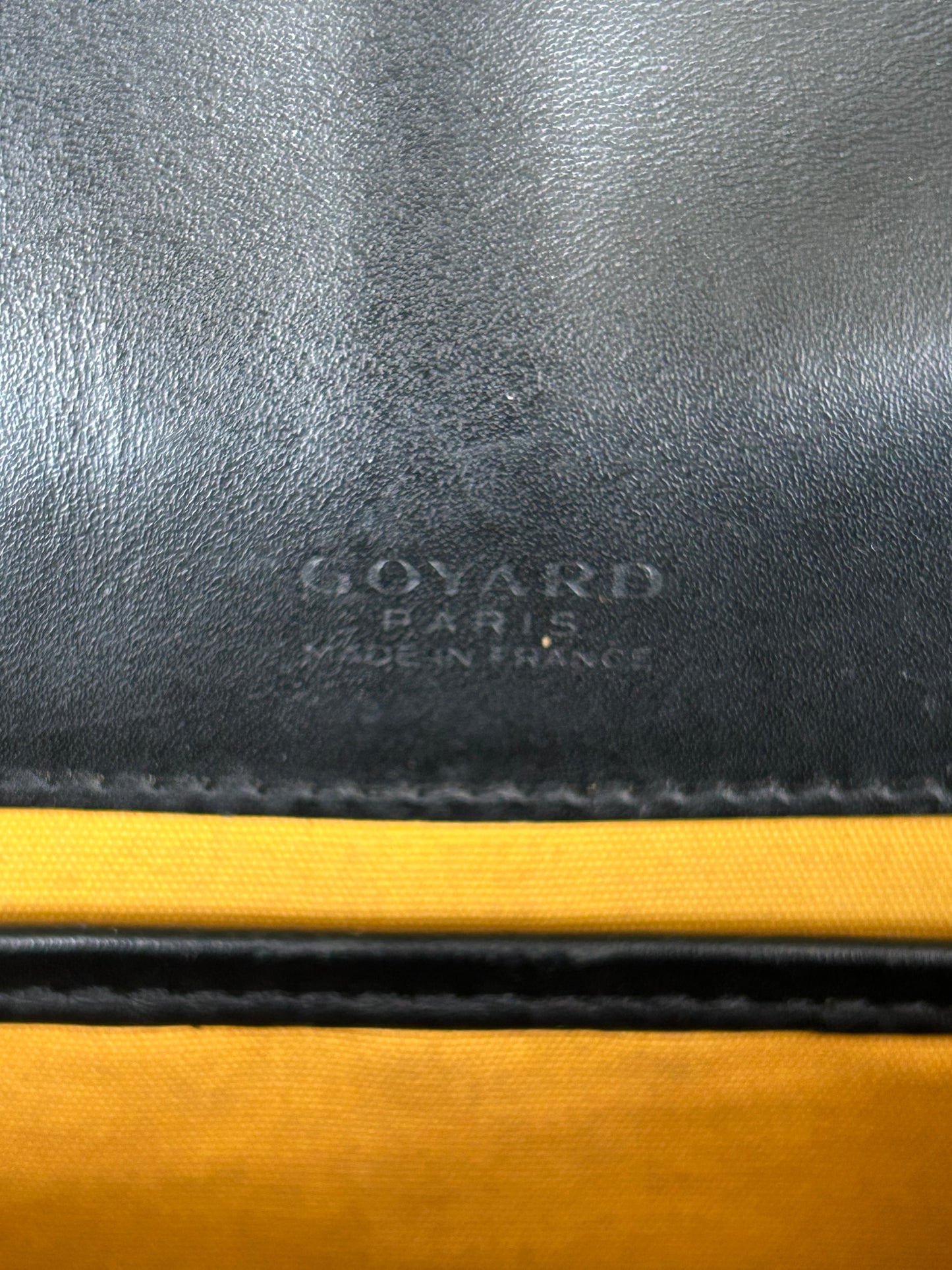 Goyard Black Belvedere Messenger Bag