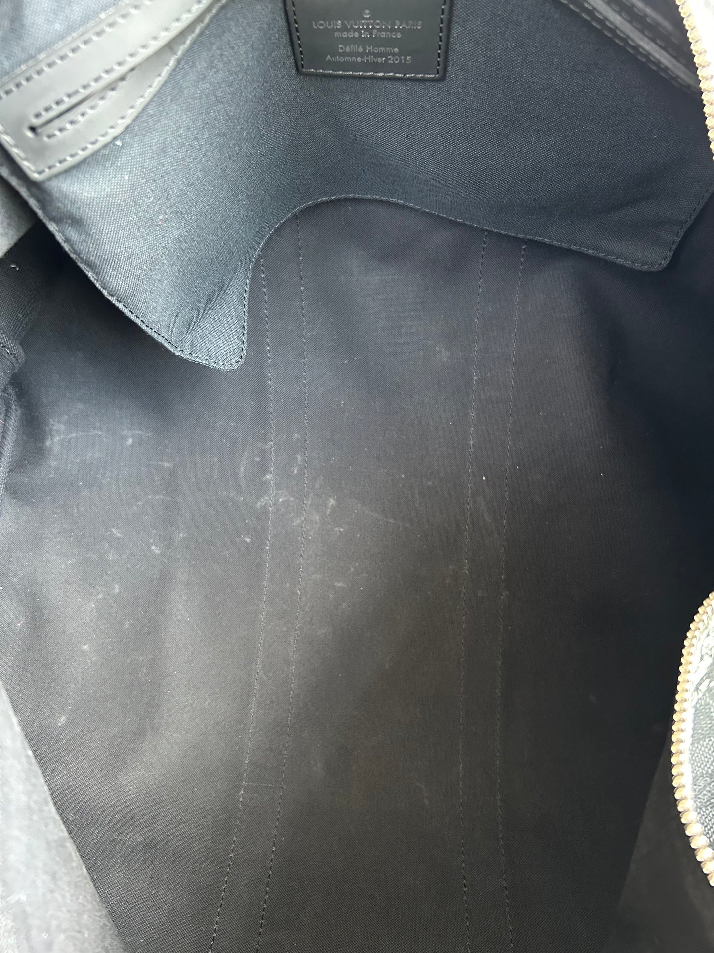 Louis Vuitton Christopher Nemeth Damier Graphite Keepall 45