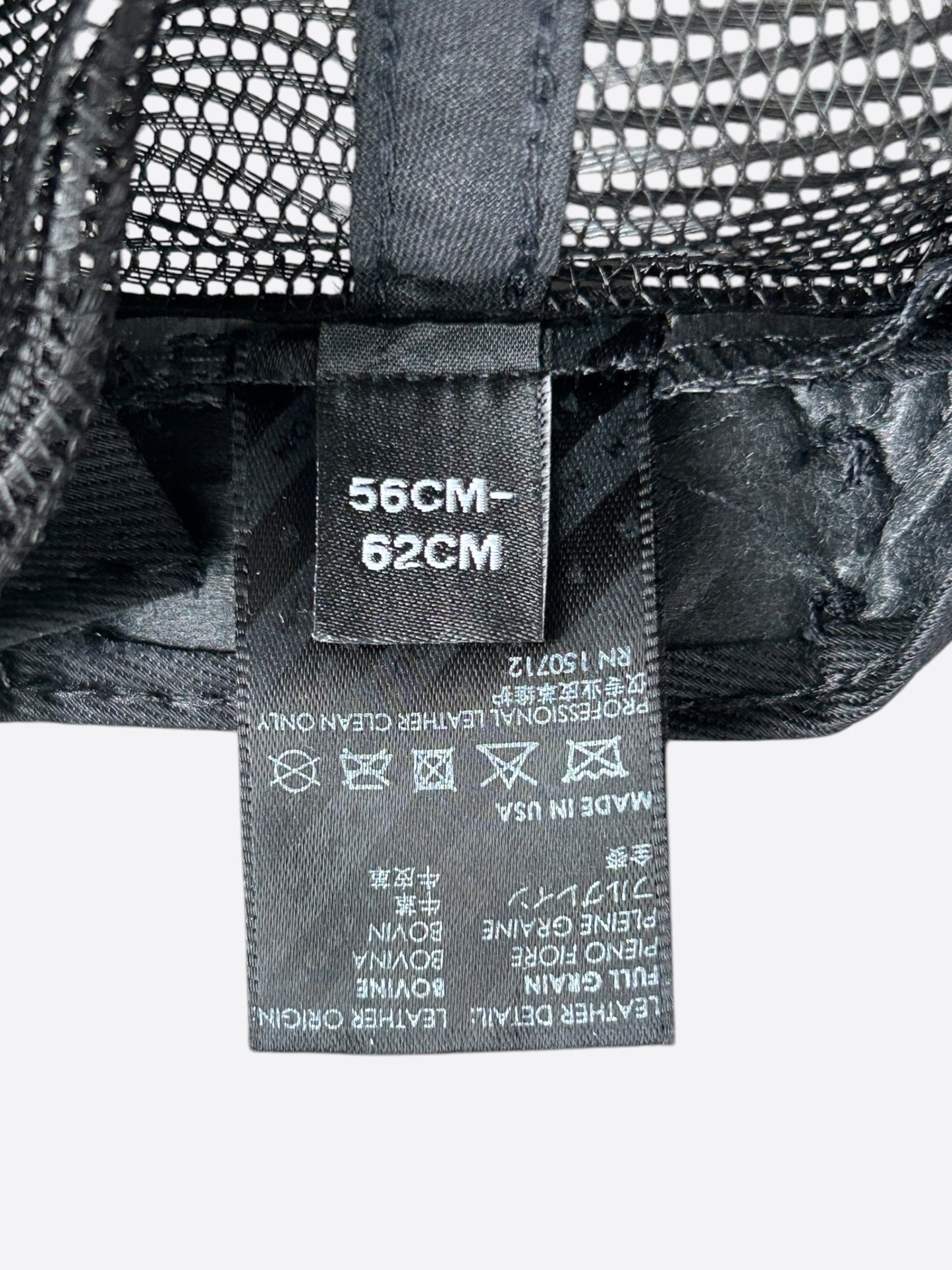Amiri Black & Camouflage Triple Star Trucker Hat
