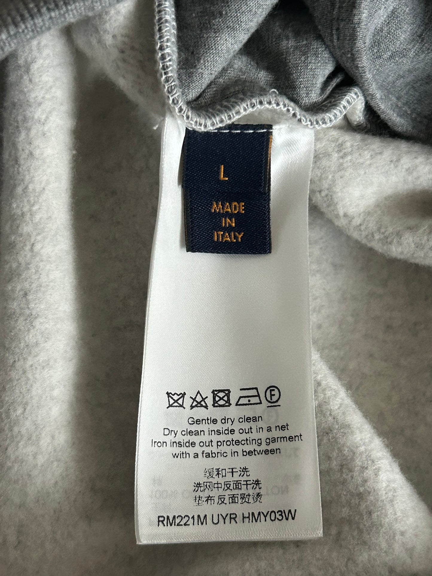 Louis Vuitton Nigo Grey Heart Logo Shorts