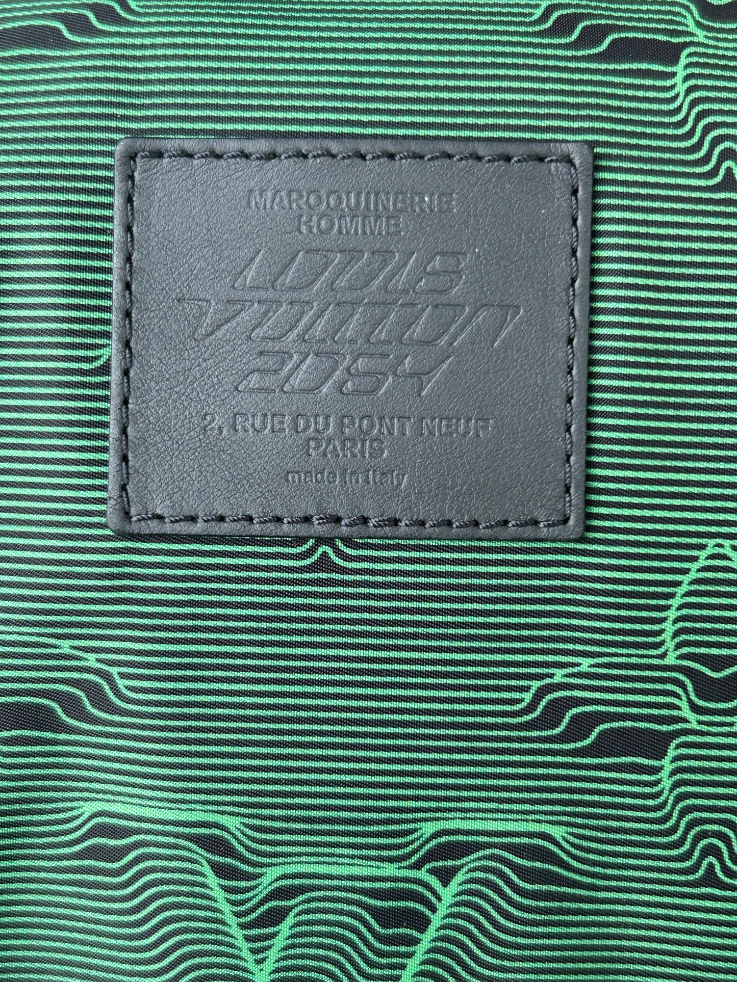 Louis Vuitton Grey & Green 2054 Monogram Reversible Keepall 50