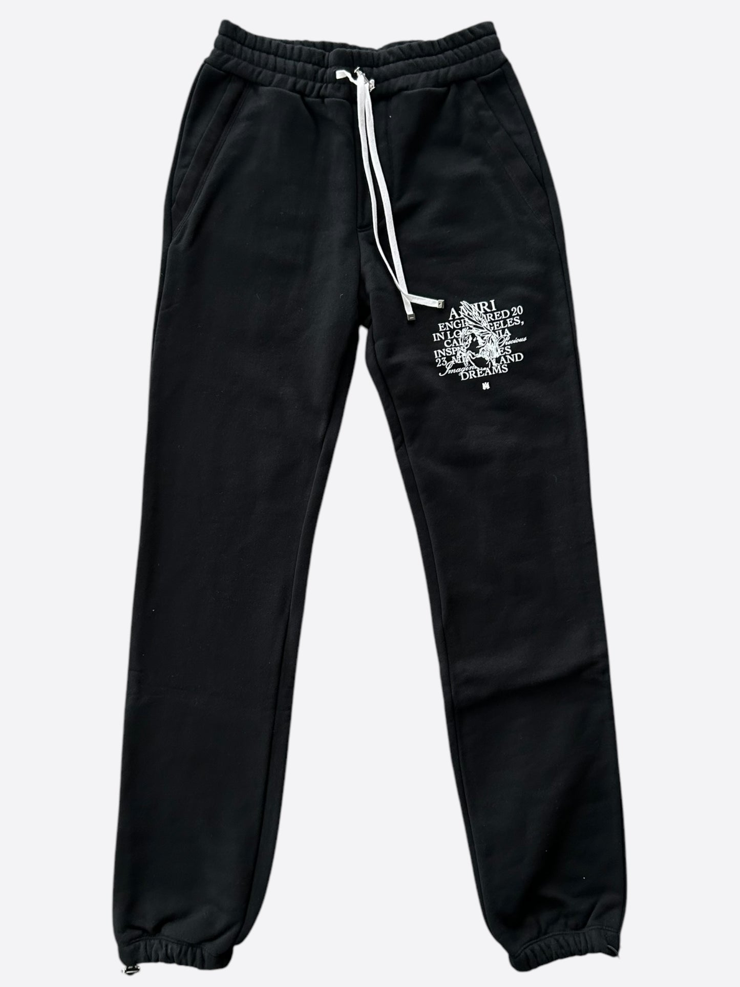 Amiri Black & White Precious Memories Sweatpants
