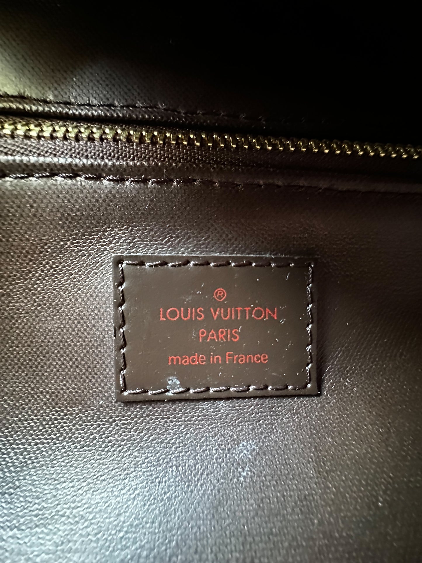 Louis Vuitton Damier Ebene Dopp Kit Toiletry Pouch