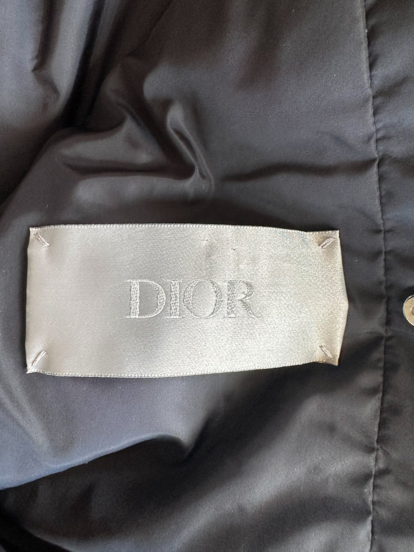 Dior Blue Oblique Puffer Jacket