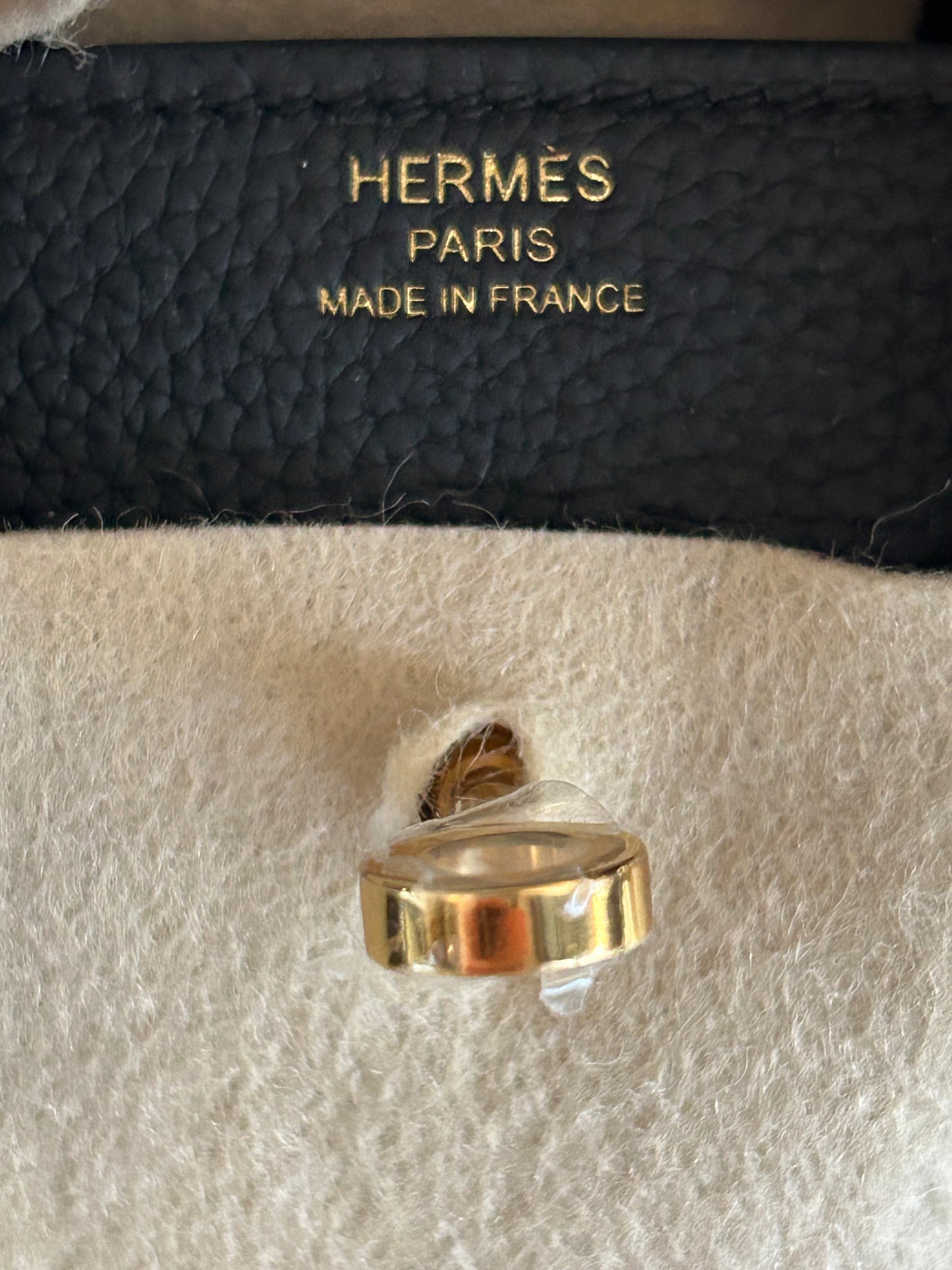 Hermes Black Togo Birkin 25